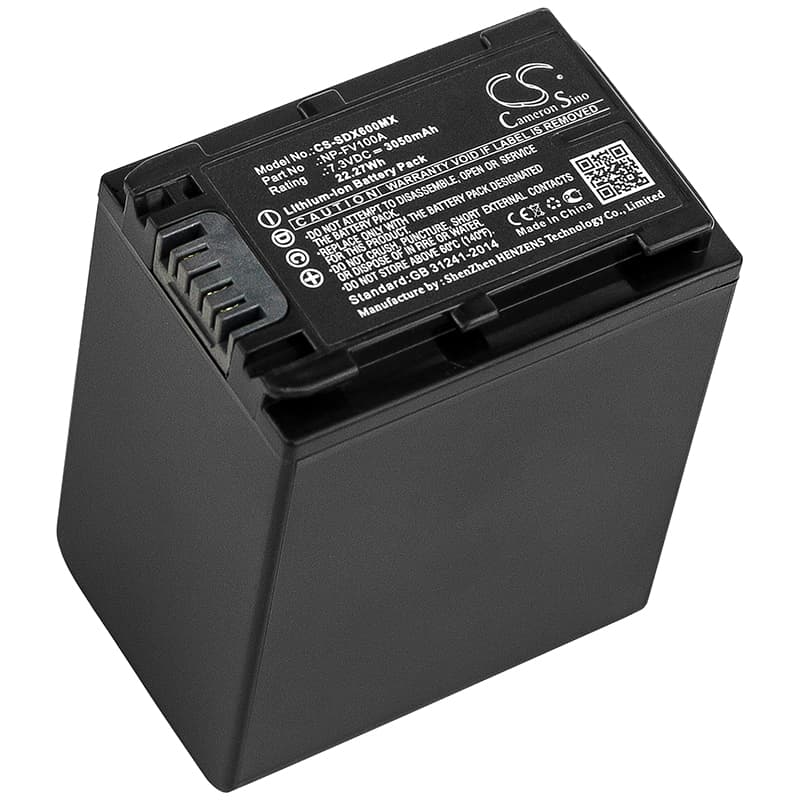 Replacement Battery for Sony FDR-AX40 - CS-SDX600MX-1.jpg