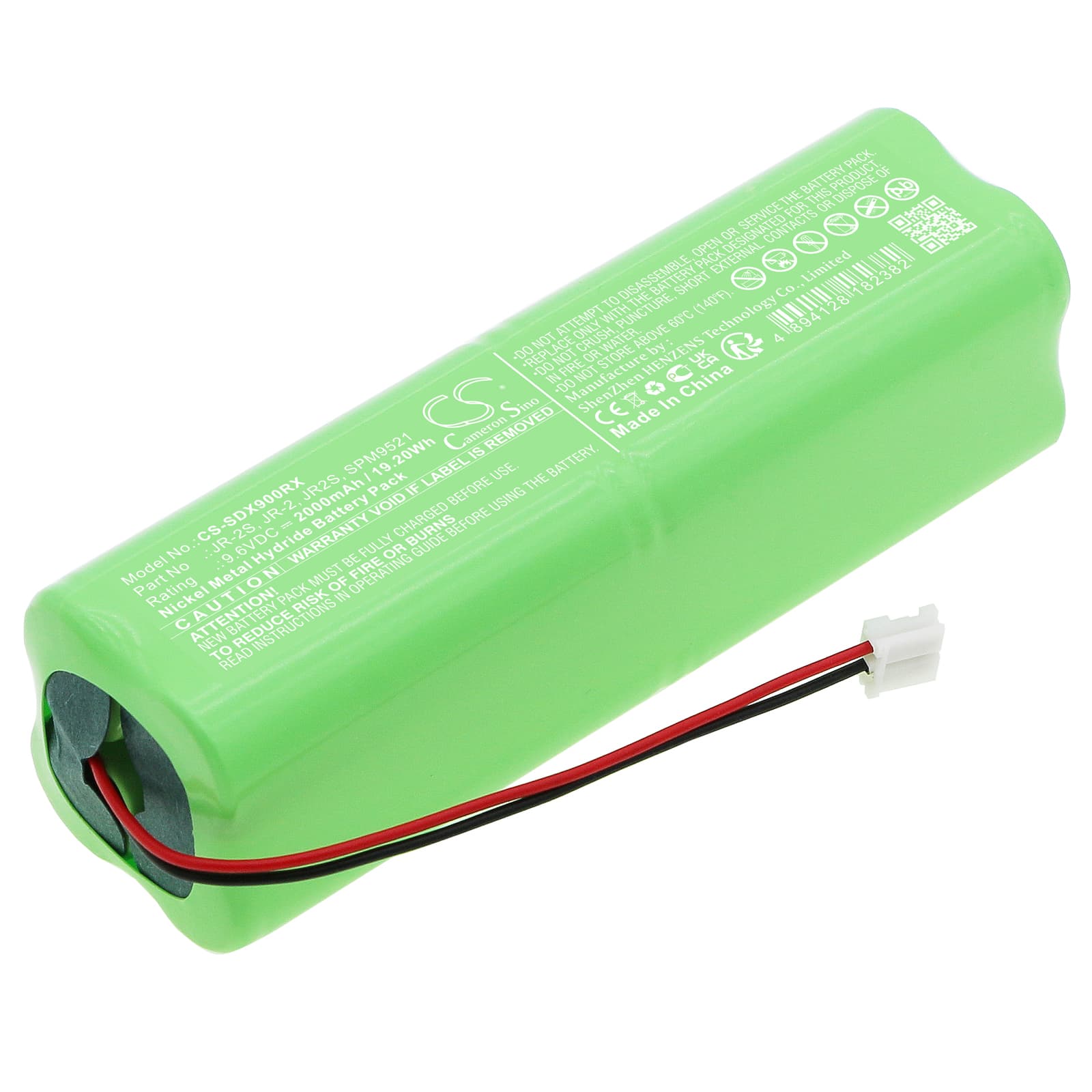 Replacement Battery for Spektrum XP6102 - CS-SDX900RX-1.jpg