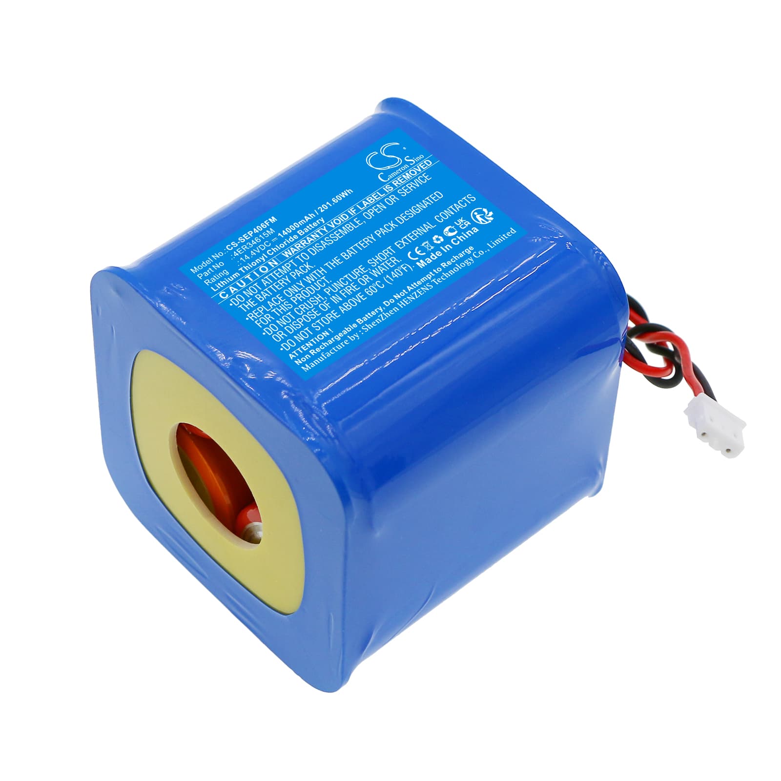 Replacement Battery for Saracom EB-10 - CS-SEP406FM-1.jpg