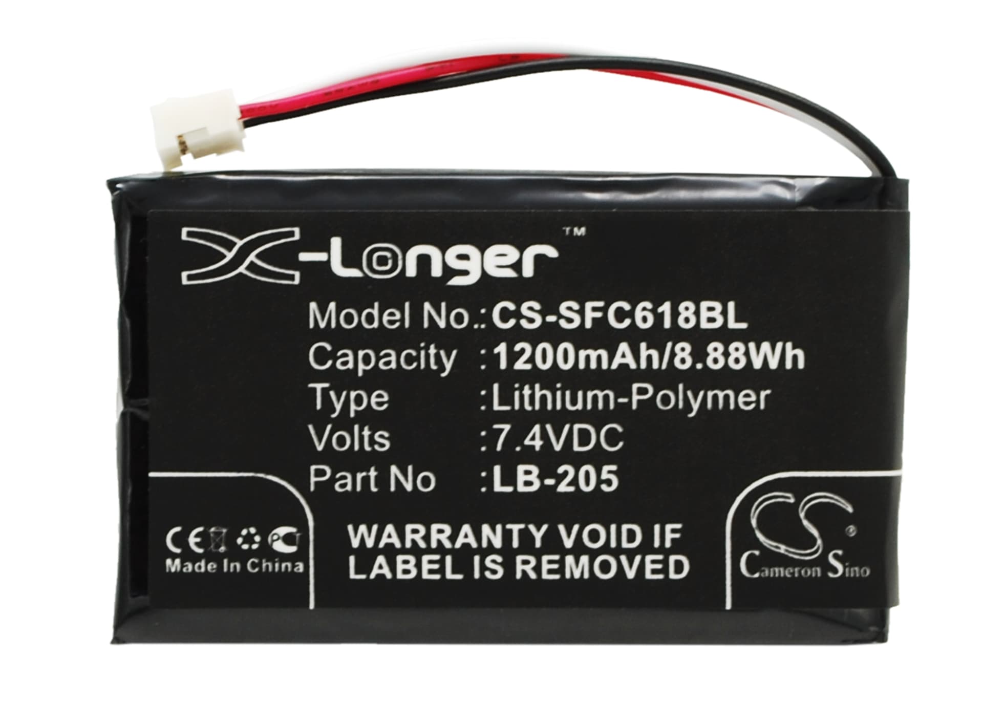 Replacement Battery for Safescan 6185 - CS-SFC618BL-1.jpg