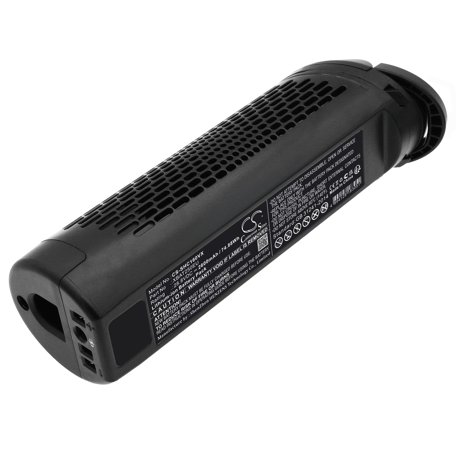 Replacement Battery for Shark IC160 - CS-SHC160VX-1.jpg