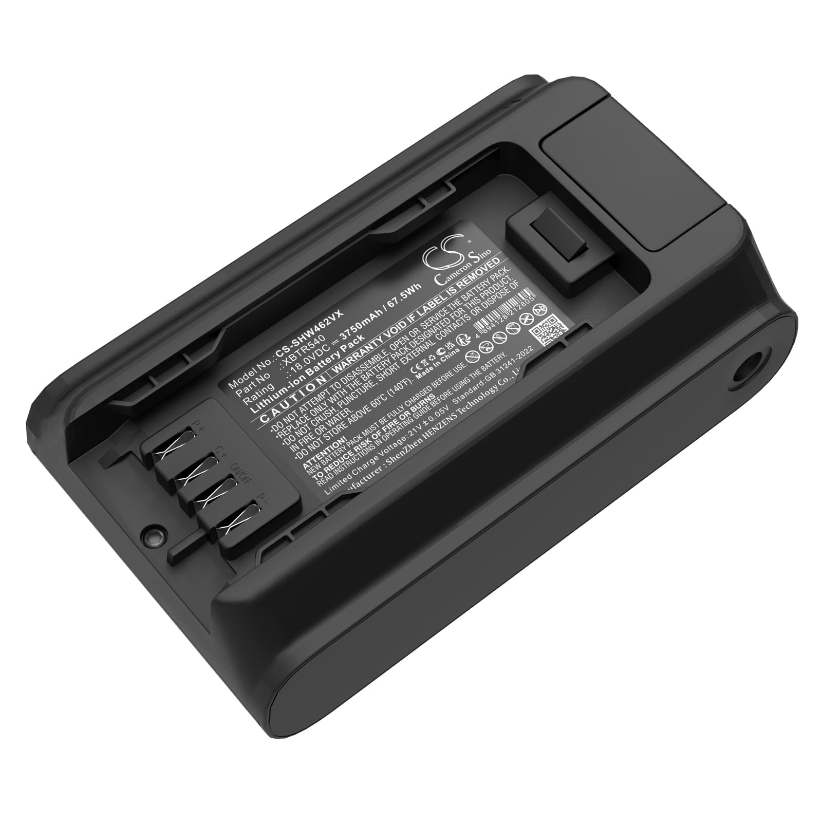 Replacement Battery for Shark IW4624 - CS-SHW462VX-1.jpg