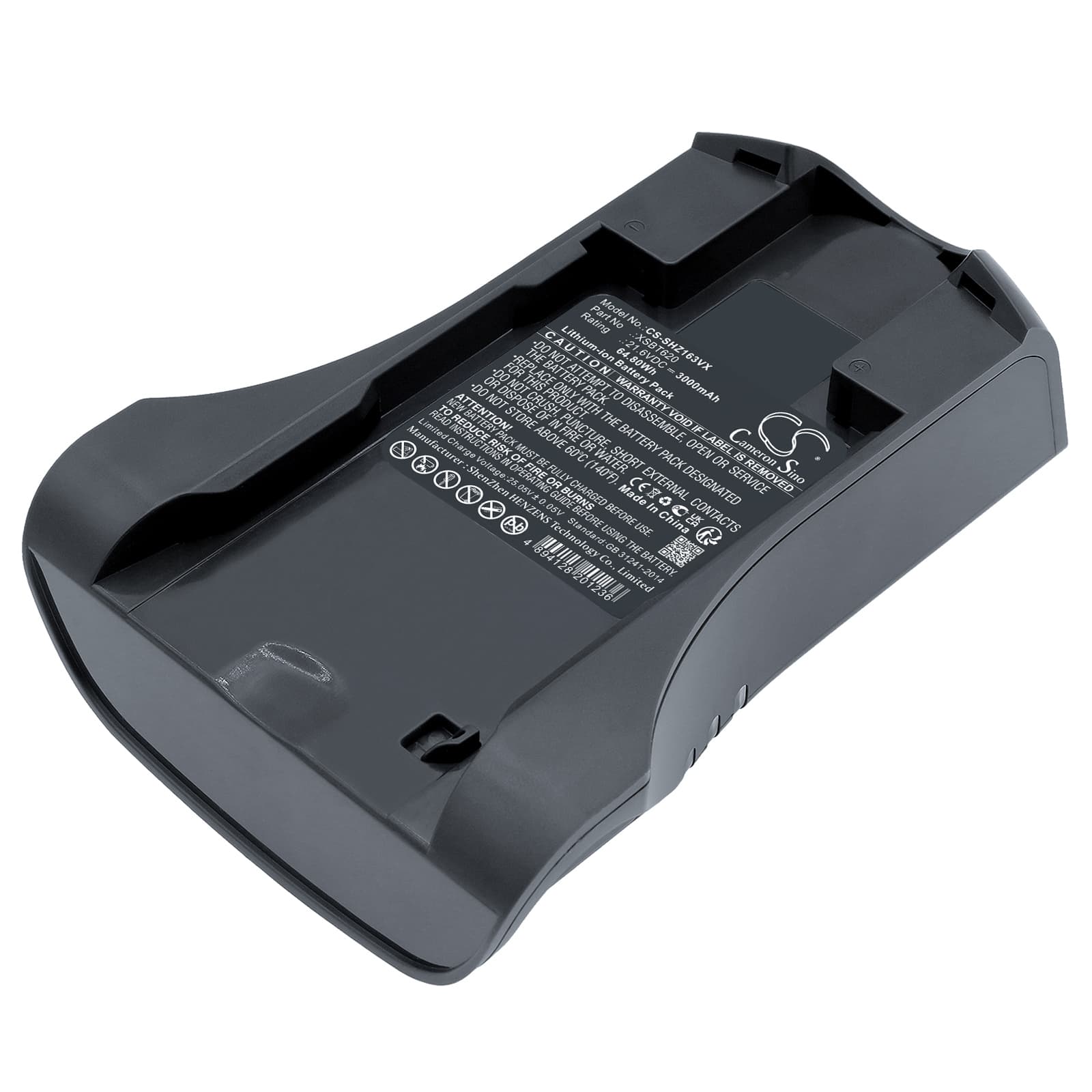 Replacement Battery for Shark IZ162H - CS-SHZ163VX-1.jpg