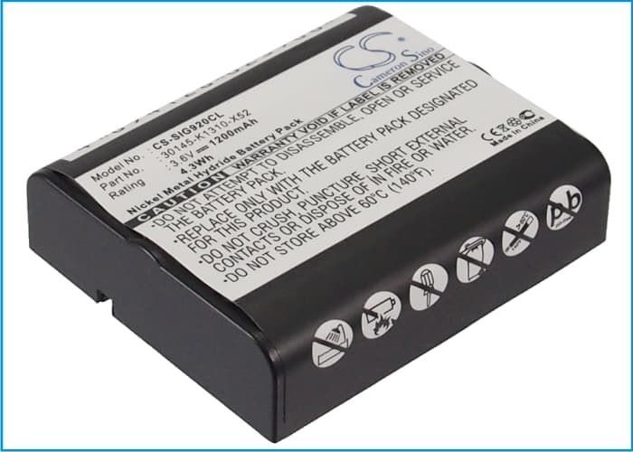 Replacement Battery for Commodore 250 - CS-SIG920CL-1.jpg