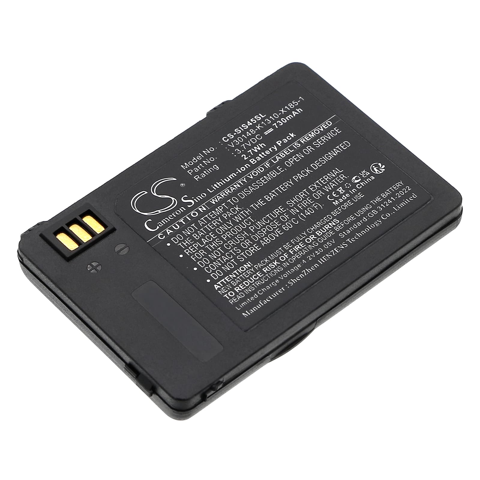 Replacement Battery for Siemens S45 - CS-SIS45SL-1.jpg