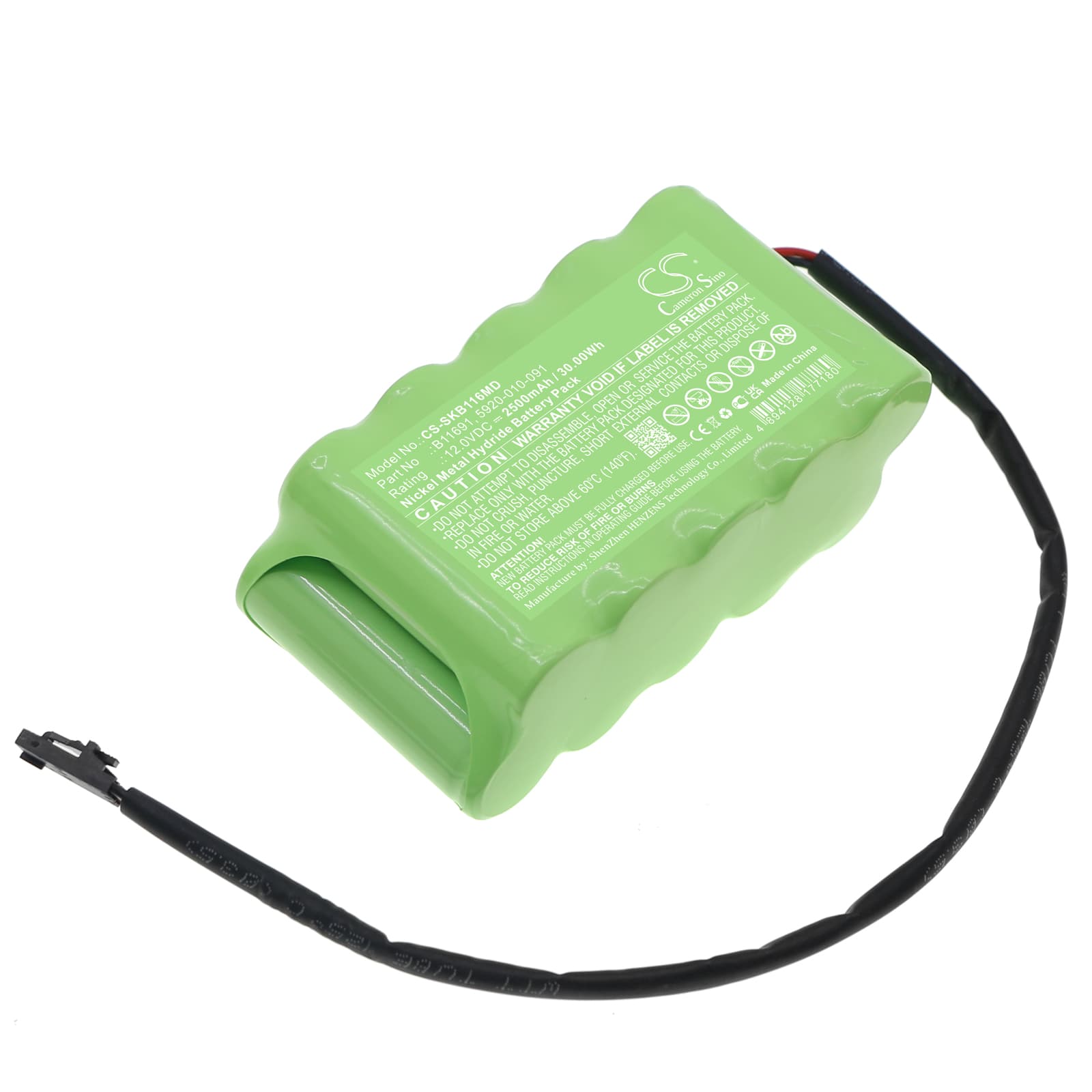 Replacement Battery for Stryker SP-1C - CS-SKB116MD-1.jpg