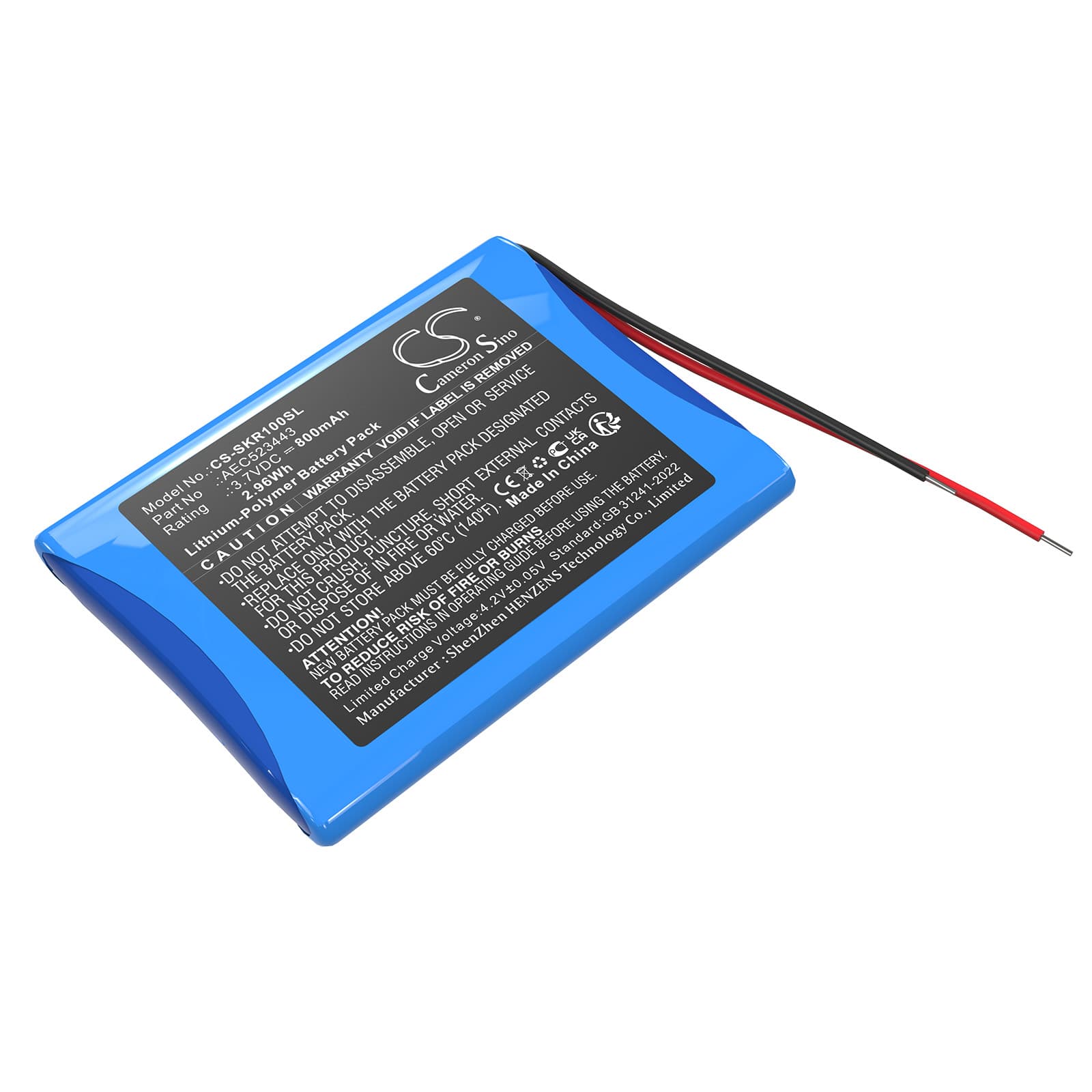 Replacement Battery for Skullcandy Soundmine - CS-SKR100SL-1.jpg