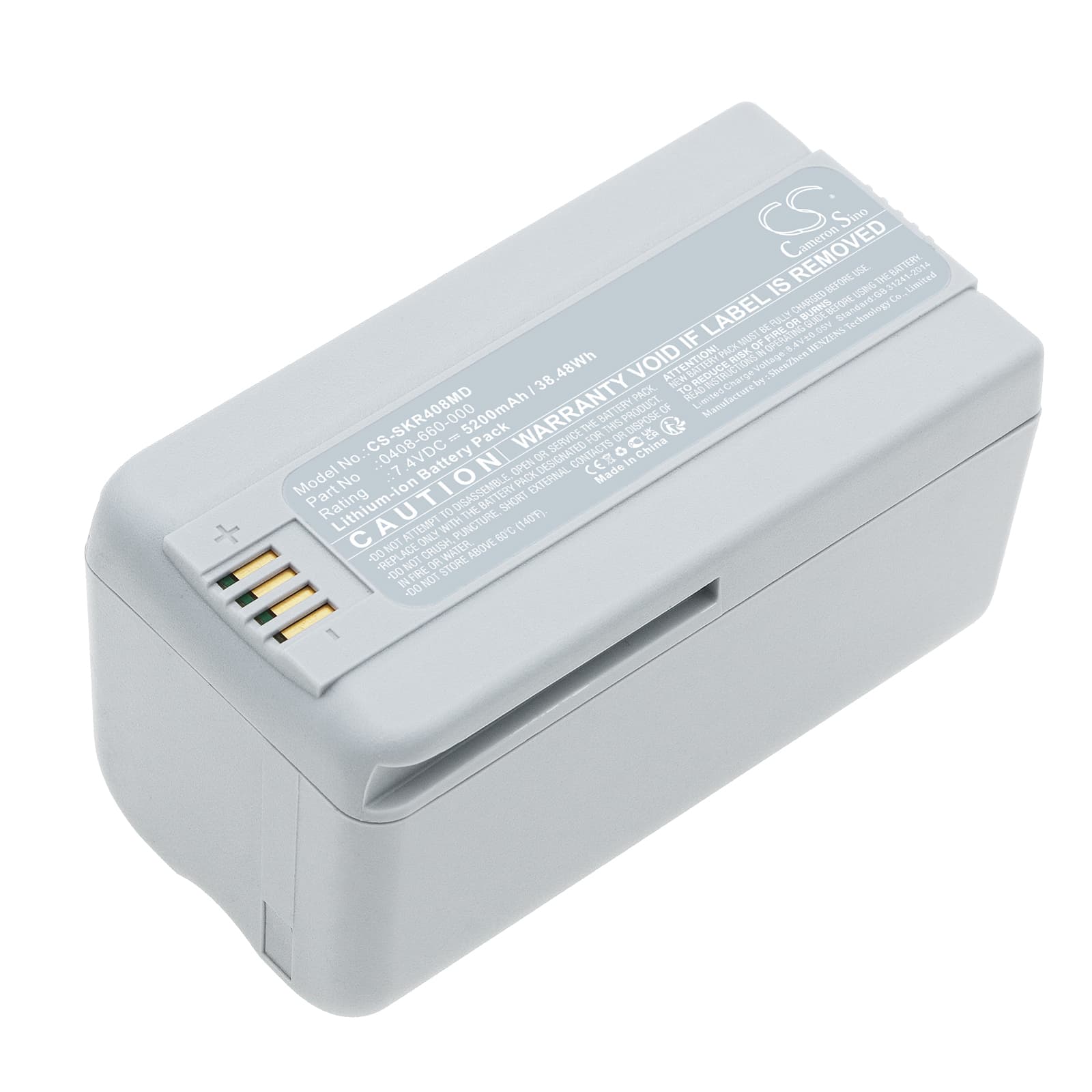 Replacement Battery for Stryker Casque Chirurgical Flyte - CS-SKR408MD-1.jpg
