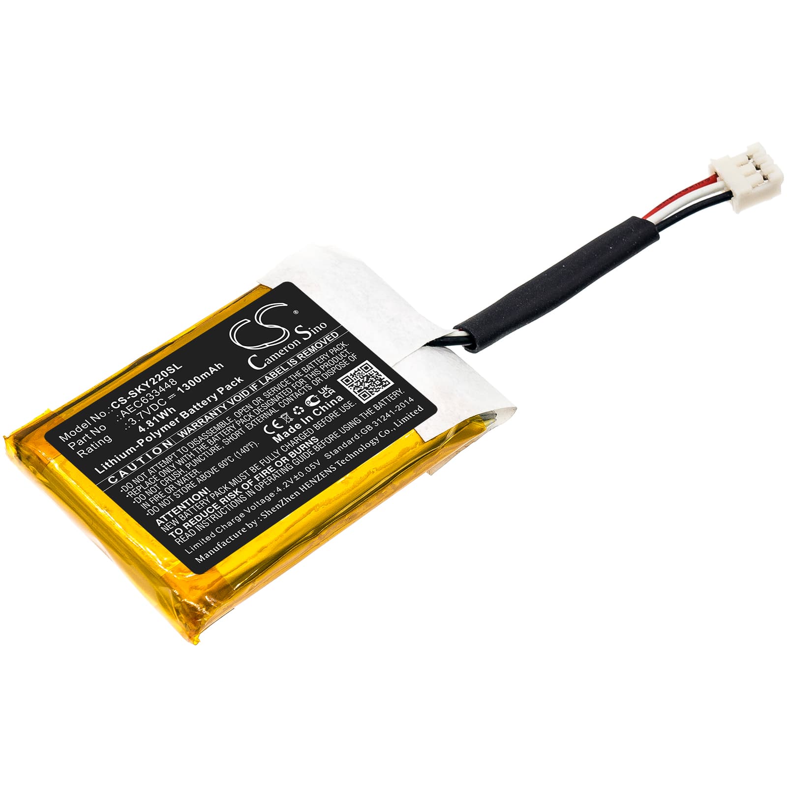 Replacement Battery for Skullcandy Ambush - CS-SKY220SL-1.jpg