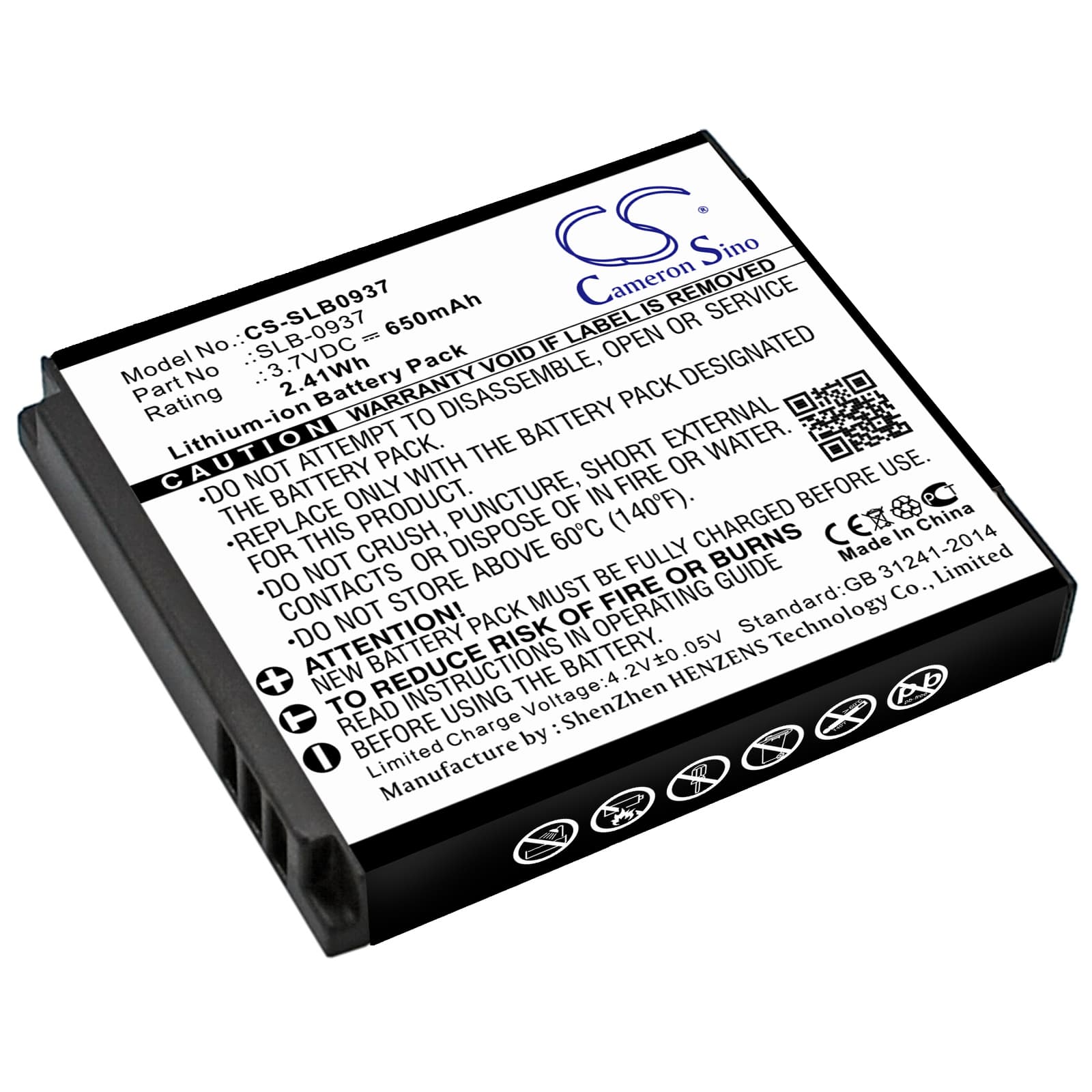 Replacement Battery for Samsung L830 - CS-SLB0937-1.jpg