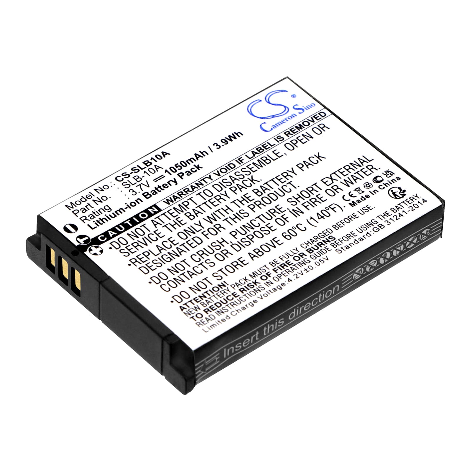 Replacement Battery for Rotanus CB-105 - CS-SLB10A-1.jpg