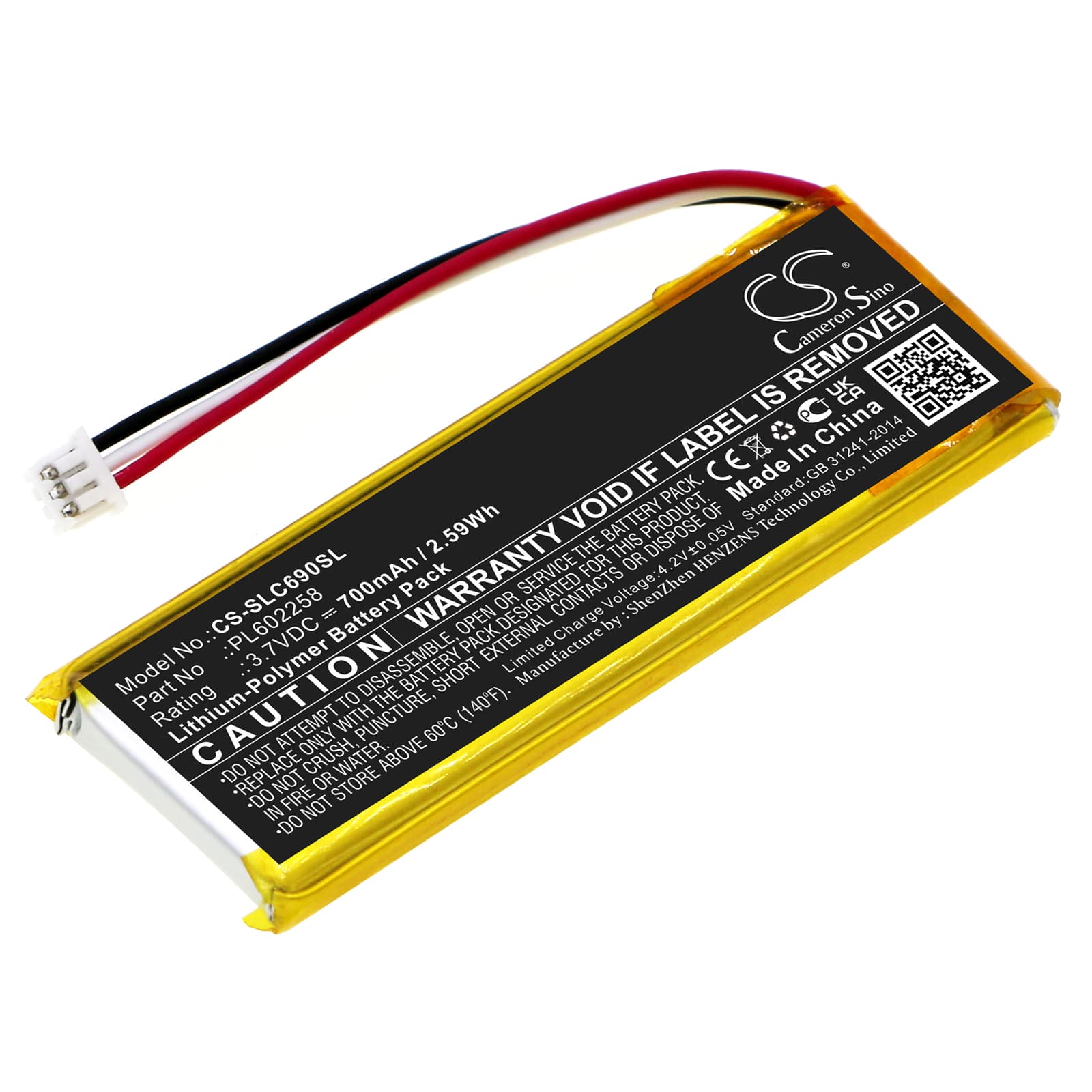 Replacement Battery for SteelSeries Nimbus+ Controller - CS-SLC690SL-1.jpg