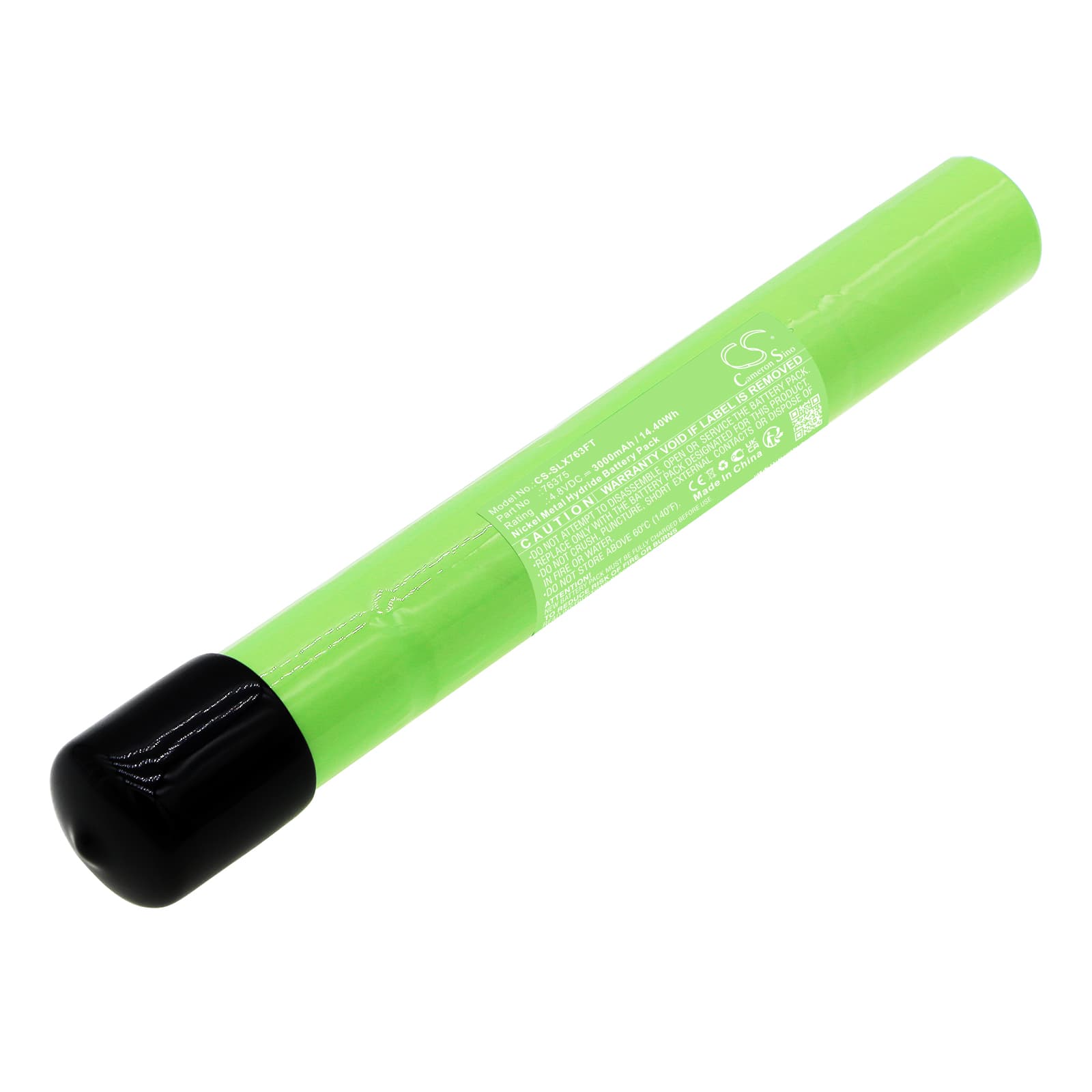 Replacement Battery for Streamlight PolyStinger LED HAZ-LO flashlight - CS-SLX763FT-1.jpg
