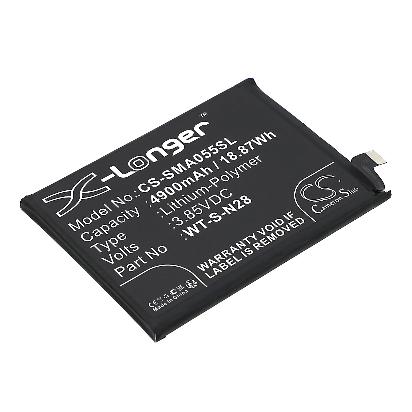 Replacement Battery for Samsung Galaxy A05 2023 - CS-SMA055SL-1.jpg