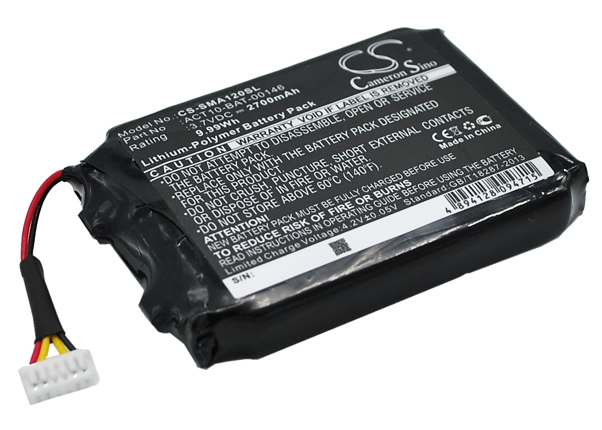 Replacement Battery for Satmap Active 10 - CS-SMA120SL-1.jpg