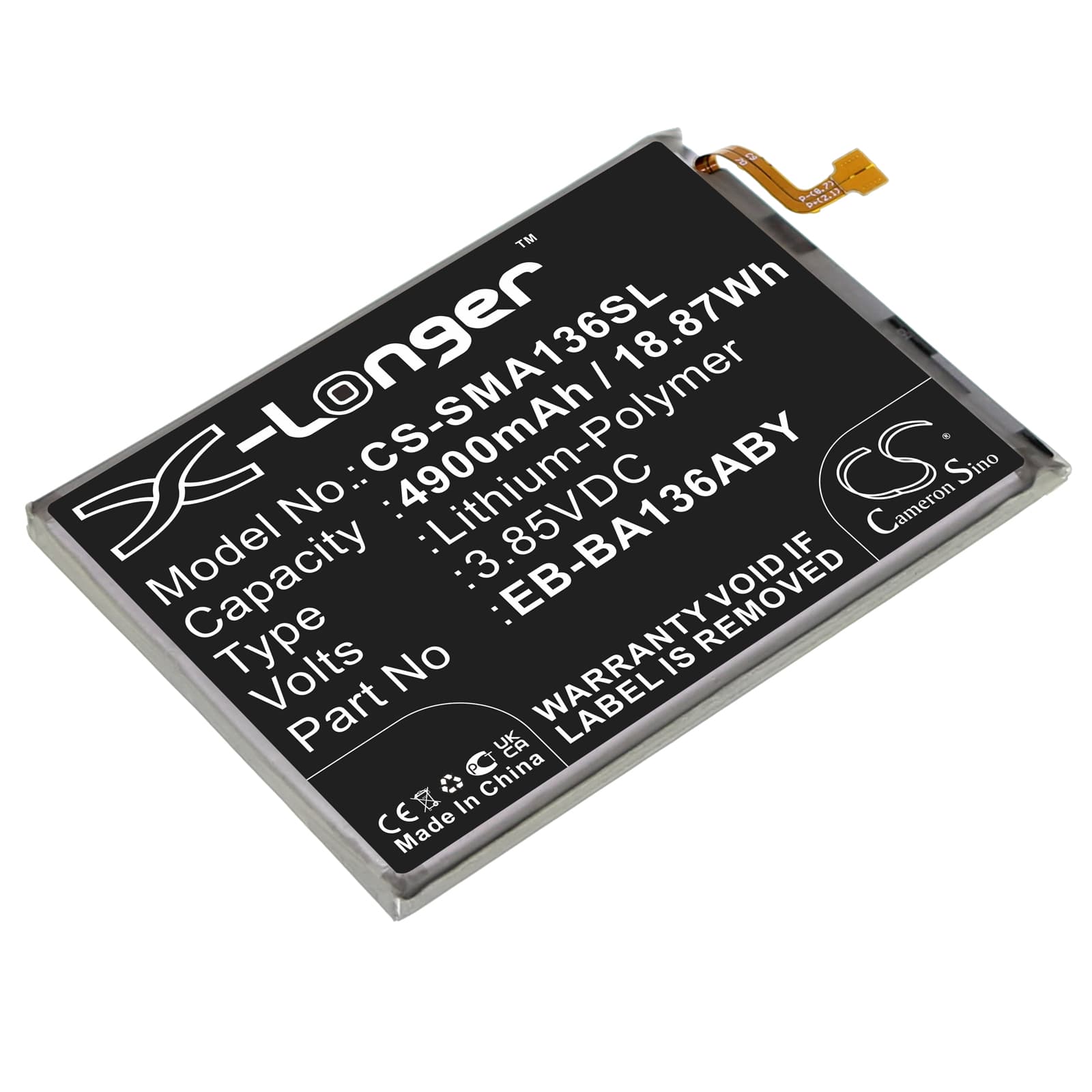 Replacement Battery for Samsung Galaxy A13 5G - CS-SMA136SL-1.jpg