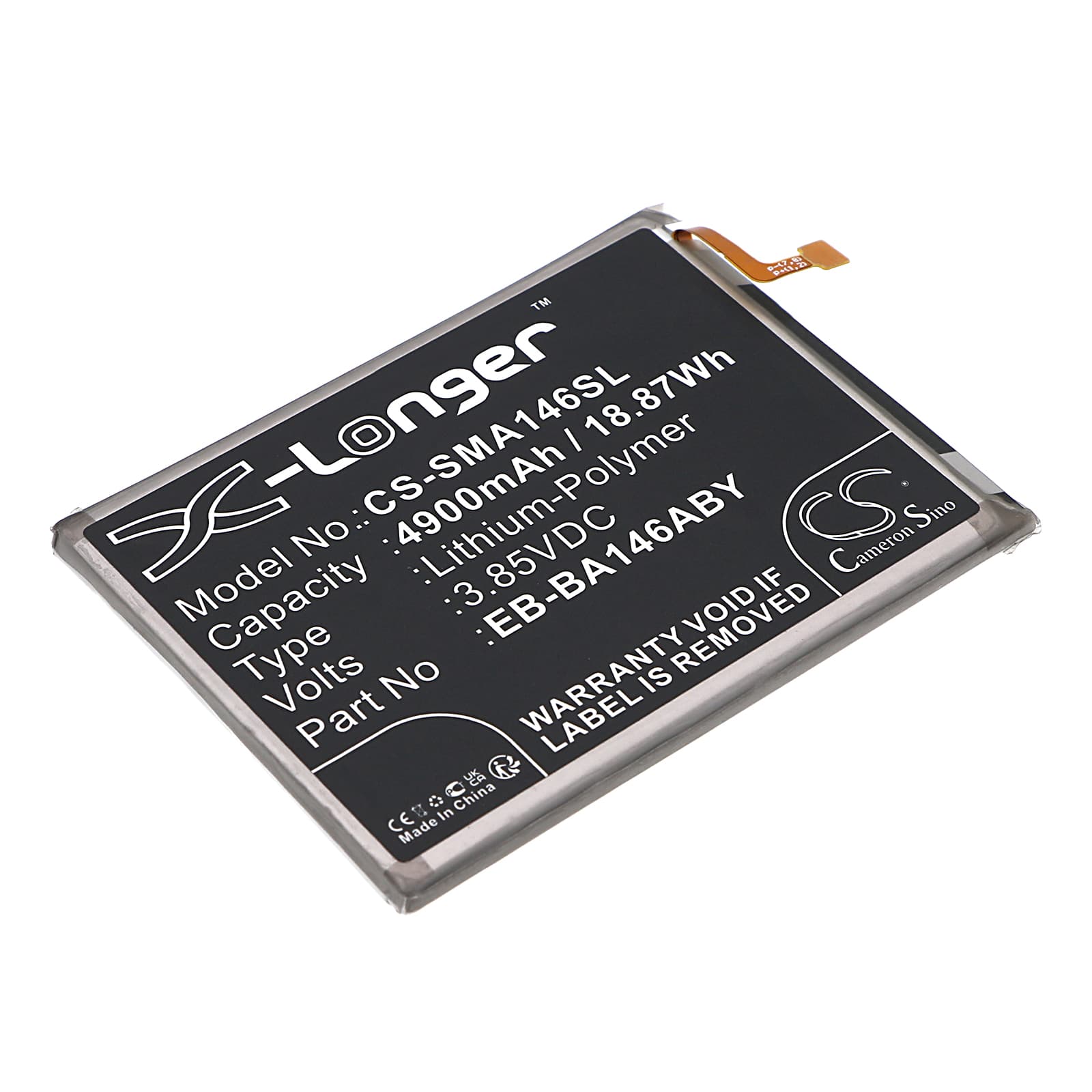 Replacement Battery for Samsung Galaxy A14 5G - CS-SMA146SL-1.jpg