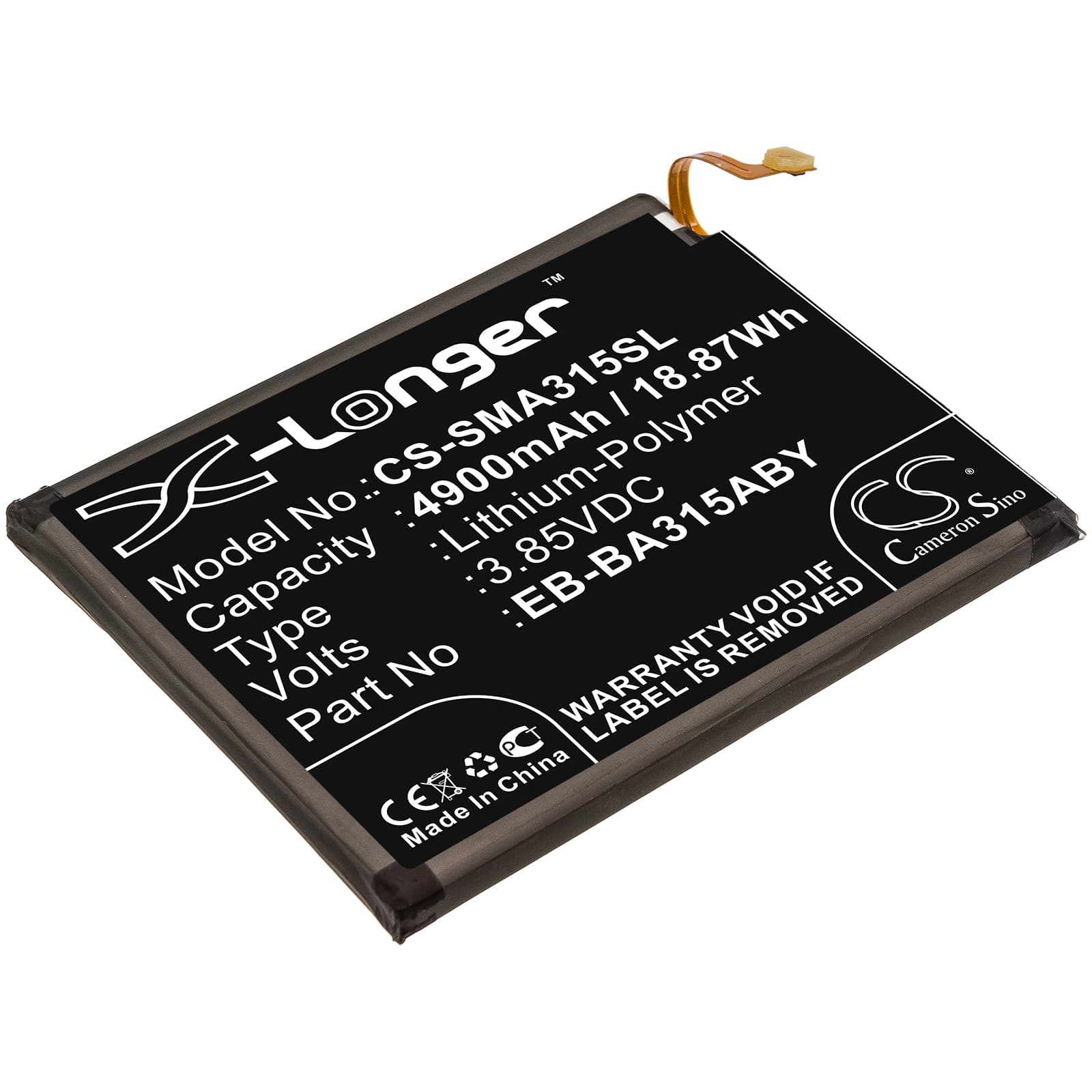 Replacement Battery for Samsung Galaxy A31 - CS-SMA315SL-1.jpg