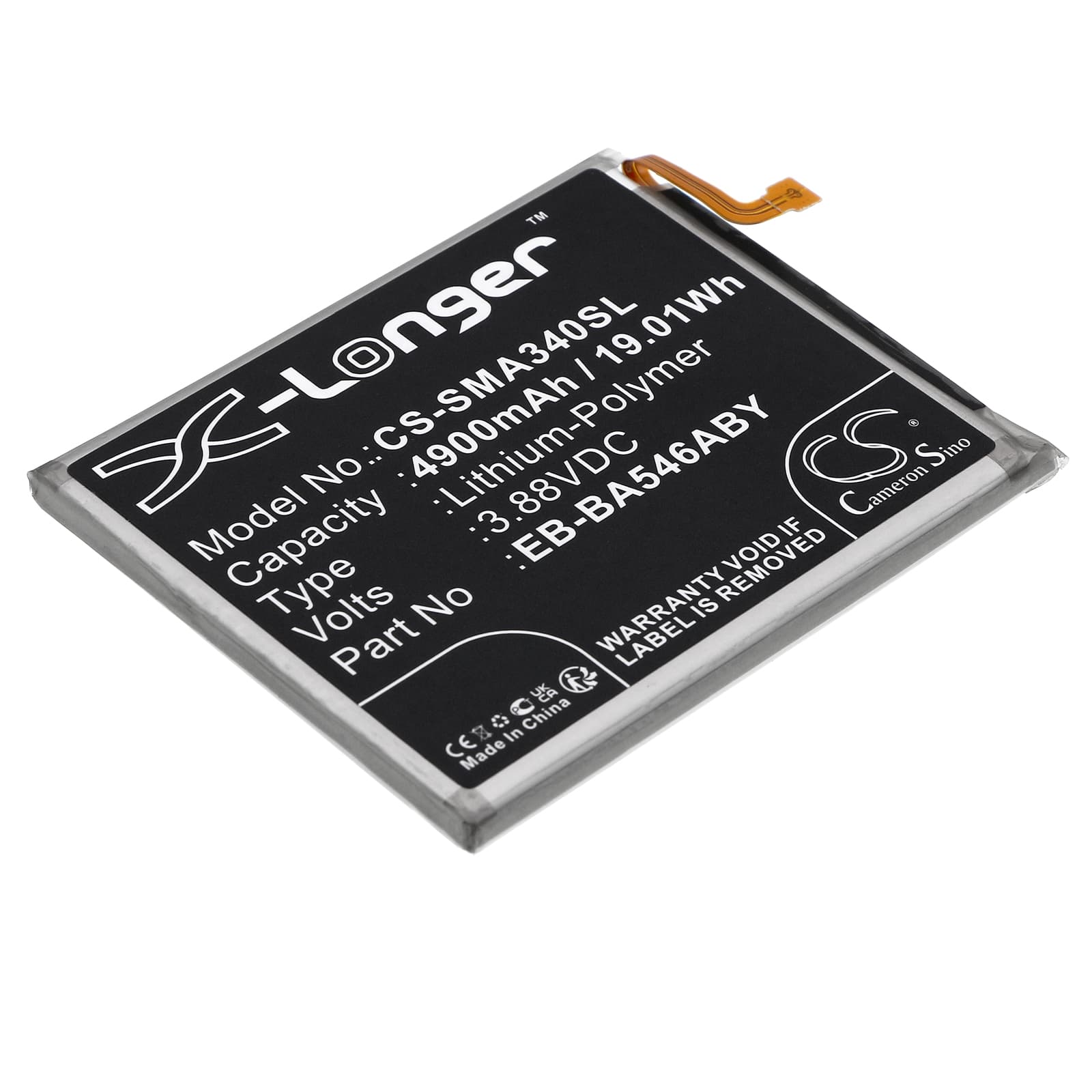 Replacement Battery for Samsung Galaxy A34 5G - CS-SMA340SL-1.jpg