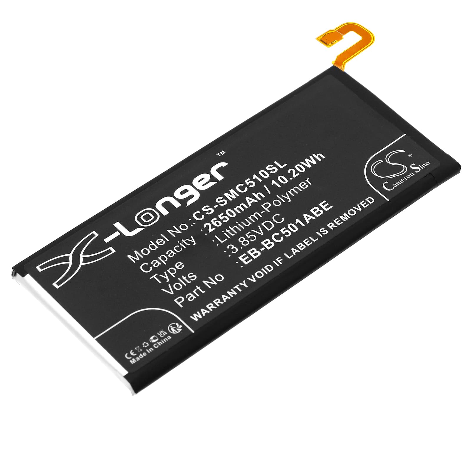 Replacement Battery for Samsung Galaxy C5 Pro - CS-SMC510SL-1.jpg