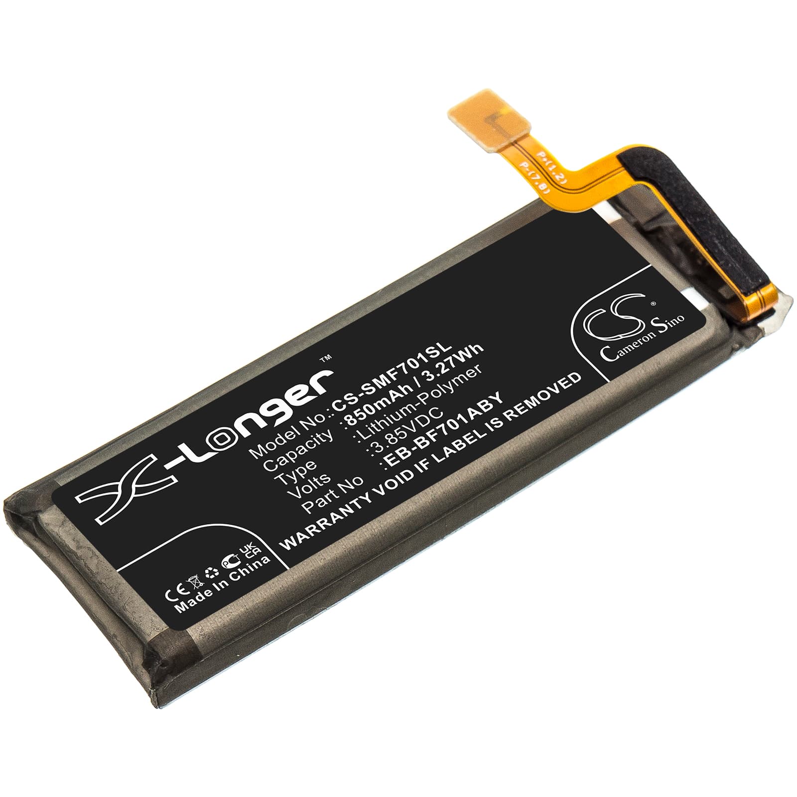 Replacement Battery for Samsung Galaxy Z Flip - CS-SMF701SL-1.jpg