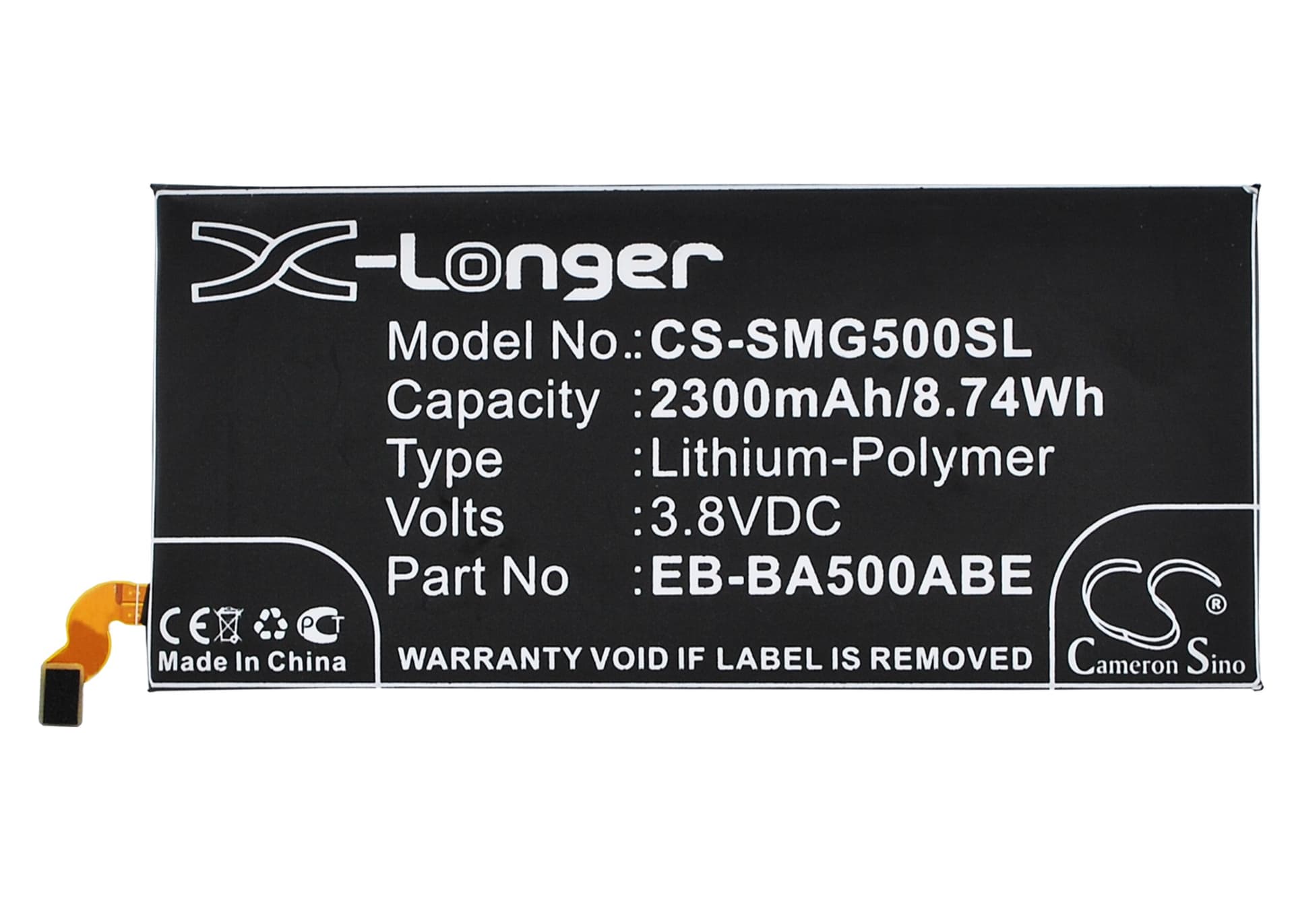 Replacement Battery for Samsung Galaxy A5 - CS-SMG500SL-1.jpg