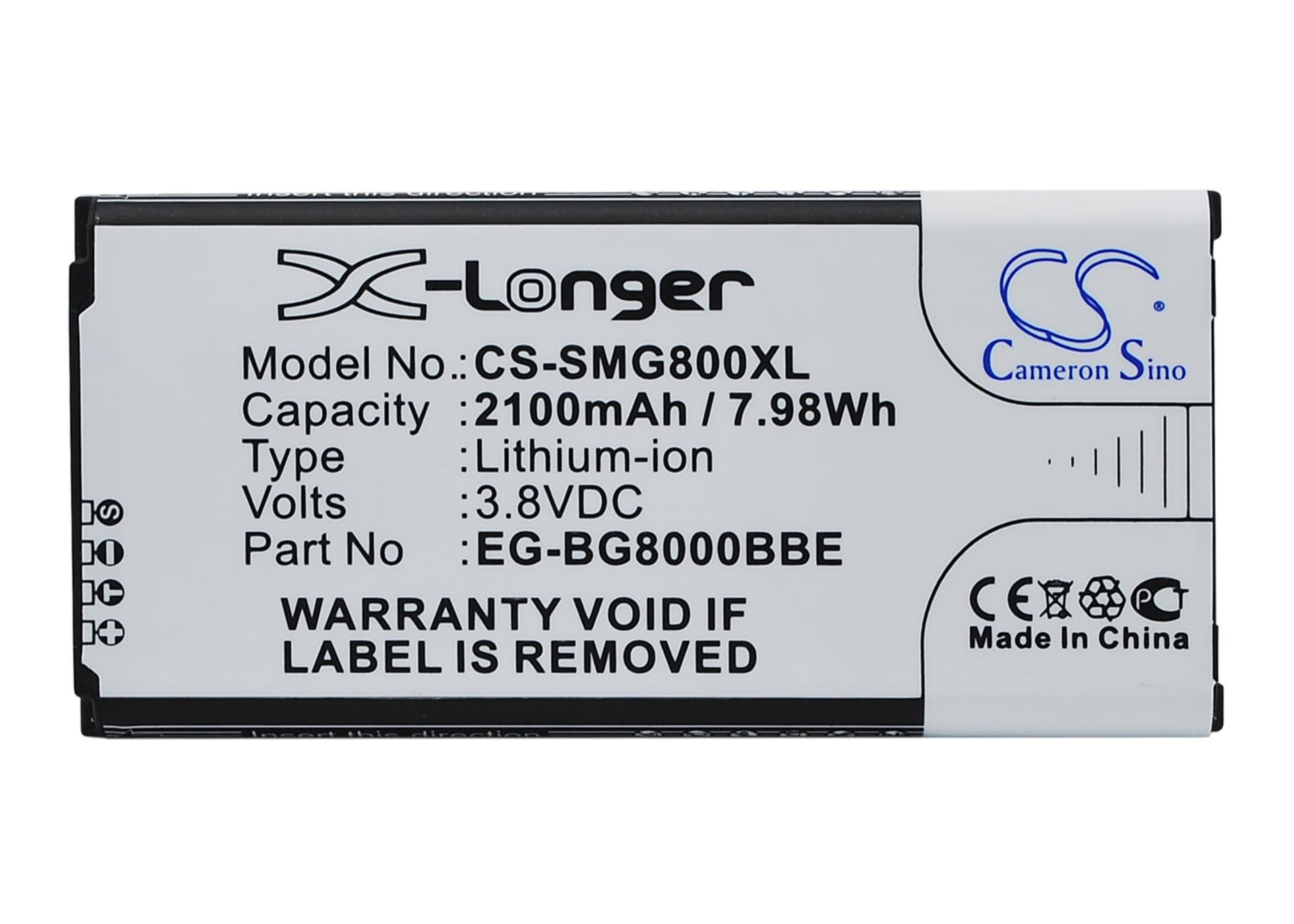 Replacement Battery for Samsung Galaxy S5 Mini - CS-SMG800XL-1.jpg