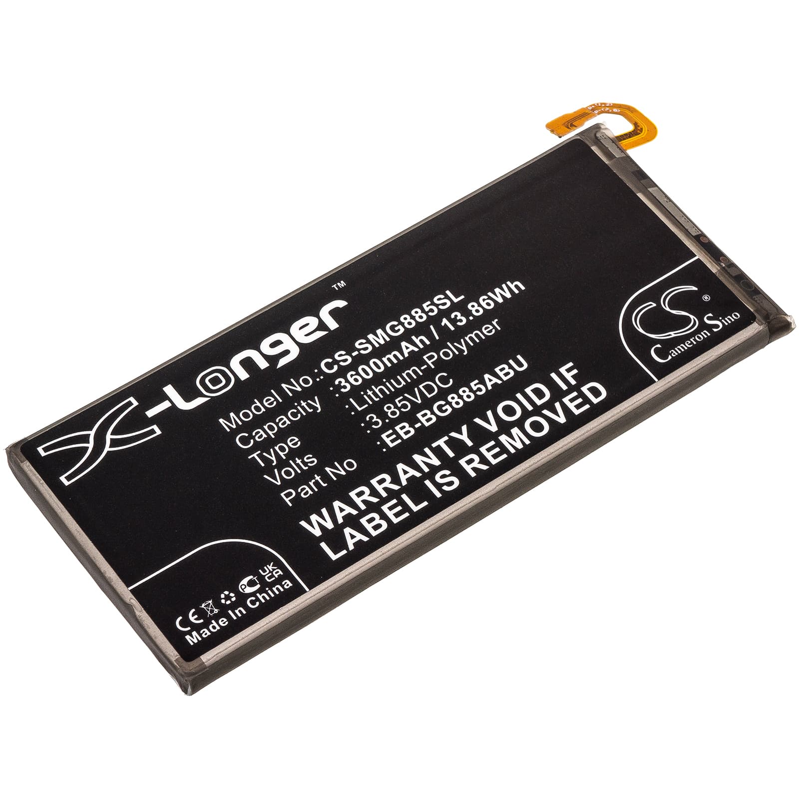 Replacement Battery for Samsung Galaxy A8 Star - CS-SMG885SL-1.jpg