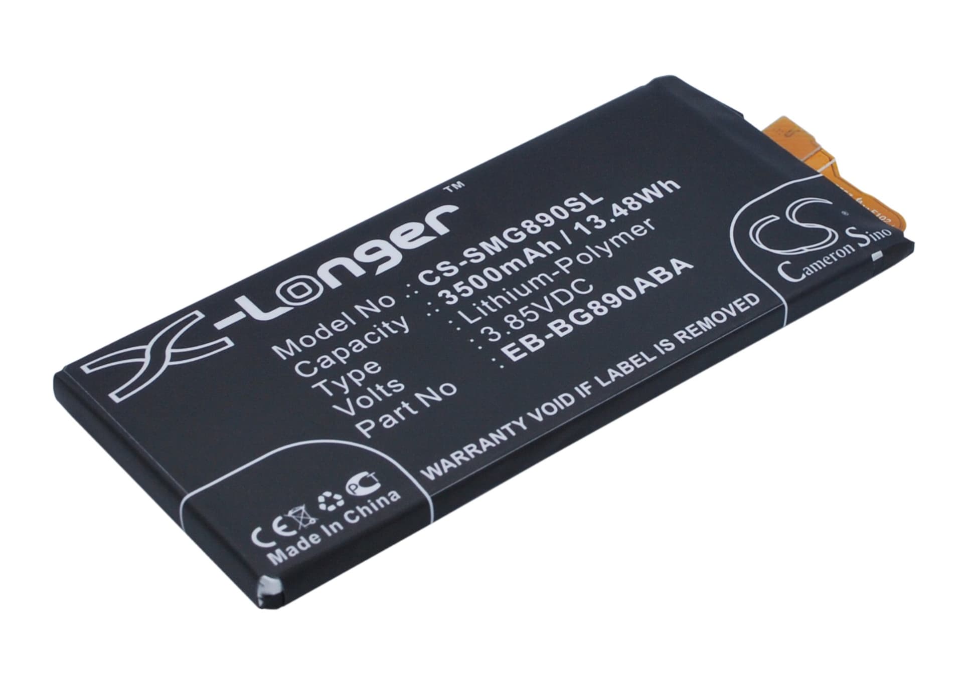 Replacement Battery for Samsung Galaxy S6 Active - CS-SMG890SL-1.jpg
