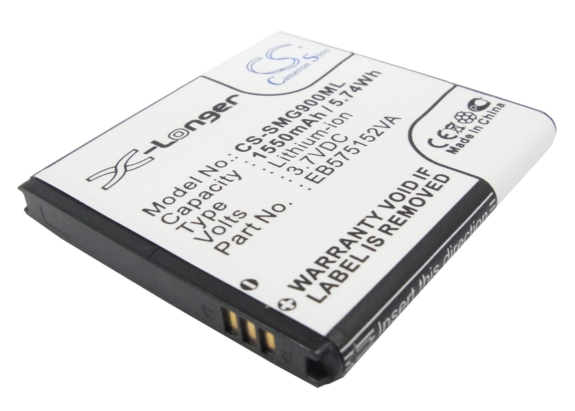 Replacement Battery for AT&T Captivate - CS-SMG900ML-1.jpg