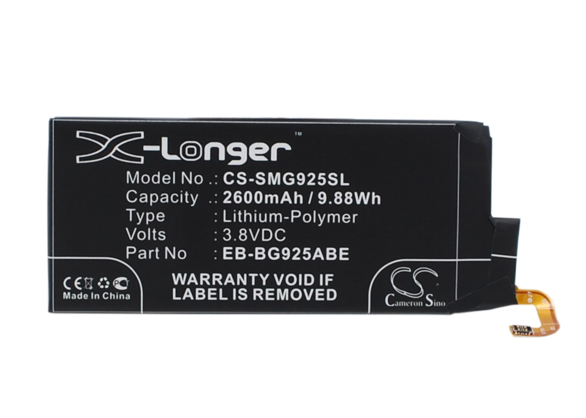 Replacement Battery for Samsung Galaxy S6 Edge - CS-SMG925SL-1.jpg
