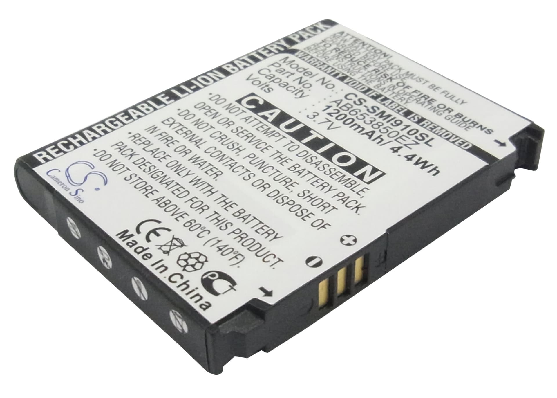 Replacement Battery for Verizon Omnia i910 - CS-SMI910SL-1.jpg