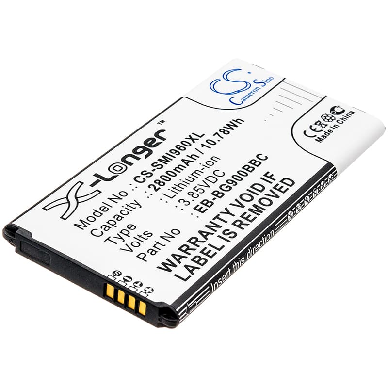 Replacement Battery for Samsung Galaxy S5 - CS-SMI960XL-1.jpg