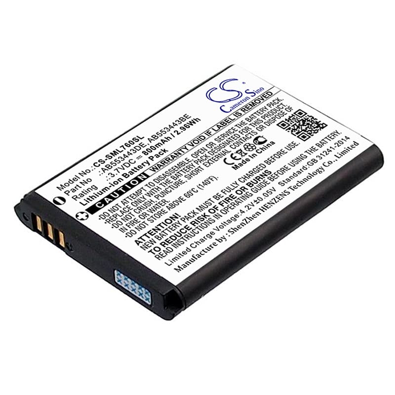 Replacement Battery for Samsung SGH-L760 - CS-SML760SL-1.jpg