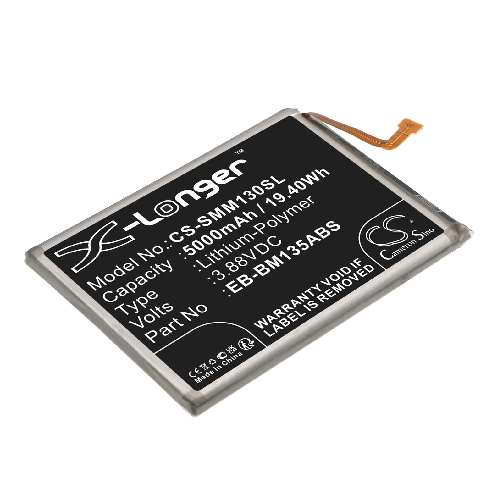 Replacement Battery for Samsung Galaxy M13 - CS-SMM130SL-1.jpg
