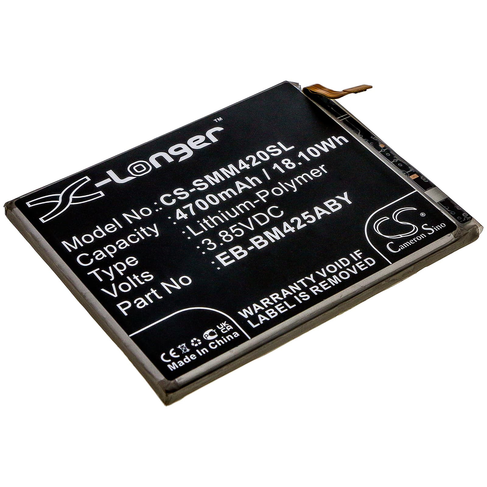 Replacement Battery for Samsung Galaxy M42 - CS-SMM420SL-1.jpg