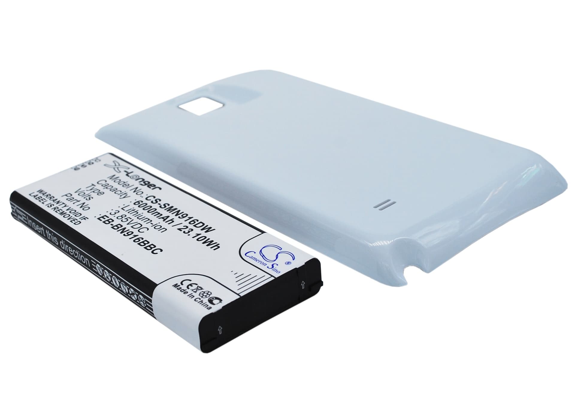 Replacement Battery for Samsung Galaxy Note 4 ( China Mobile ) - CS-SMN916DW-1.jpg