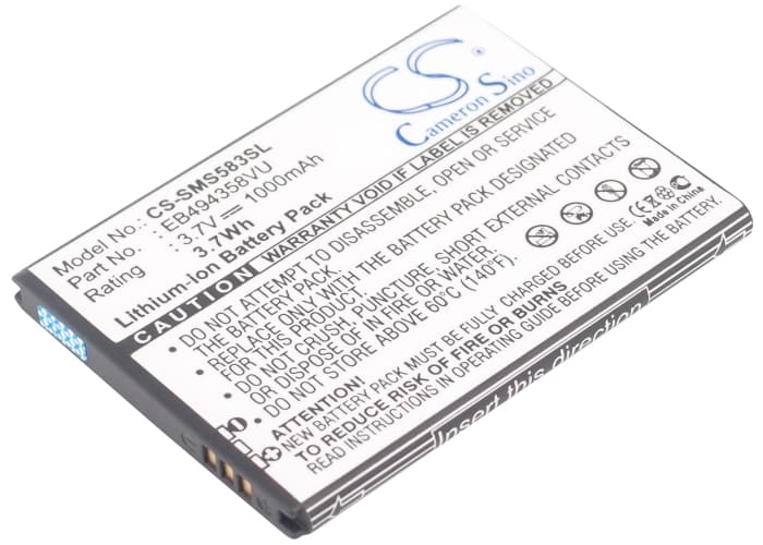 Replacement Battery for Samsung GT-S5830 - CS-SMS583SL-1.jpg