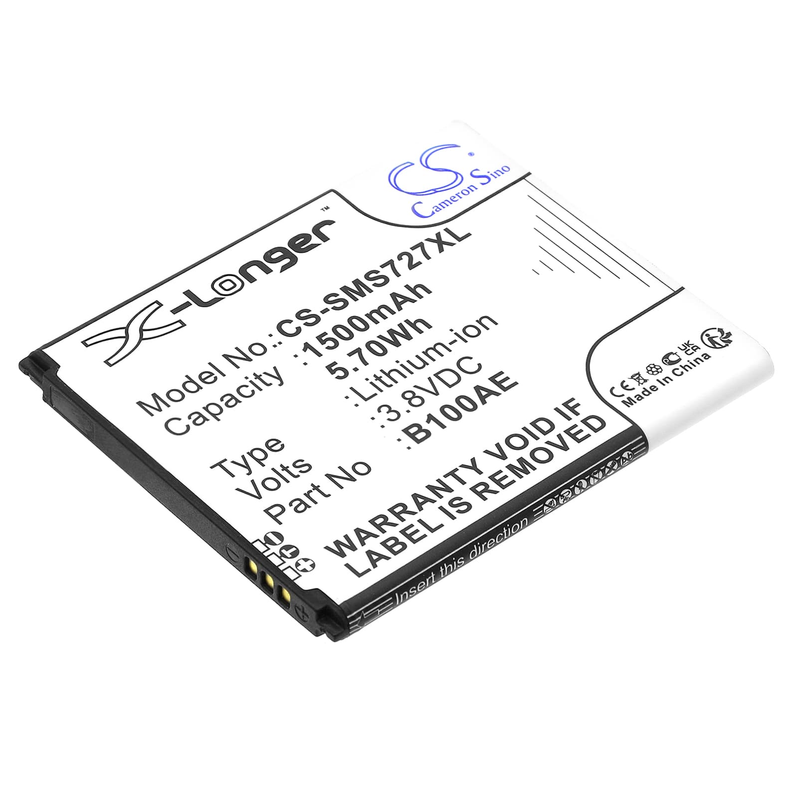 Replacement Battery for Samsung GT-S7270 - CS-SMS727XL-1.jpg