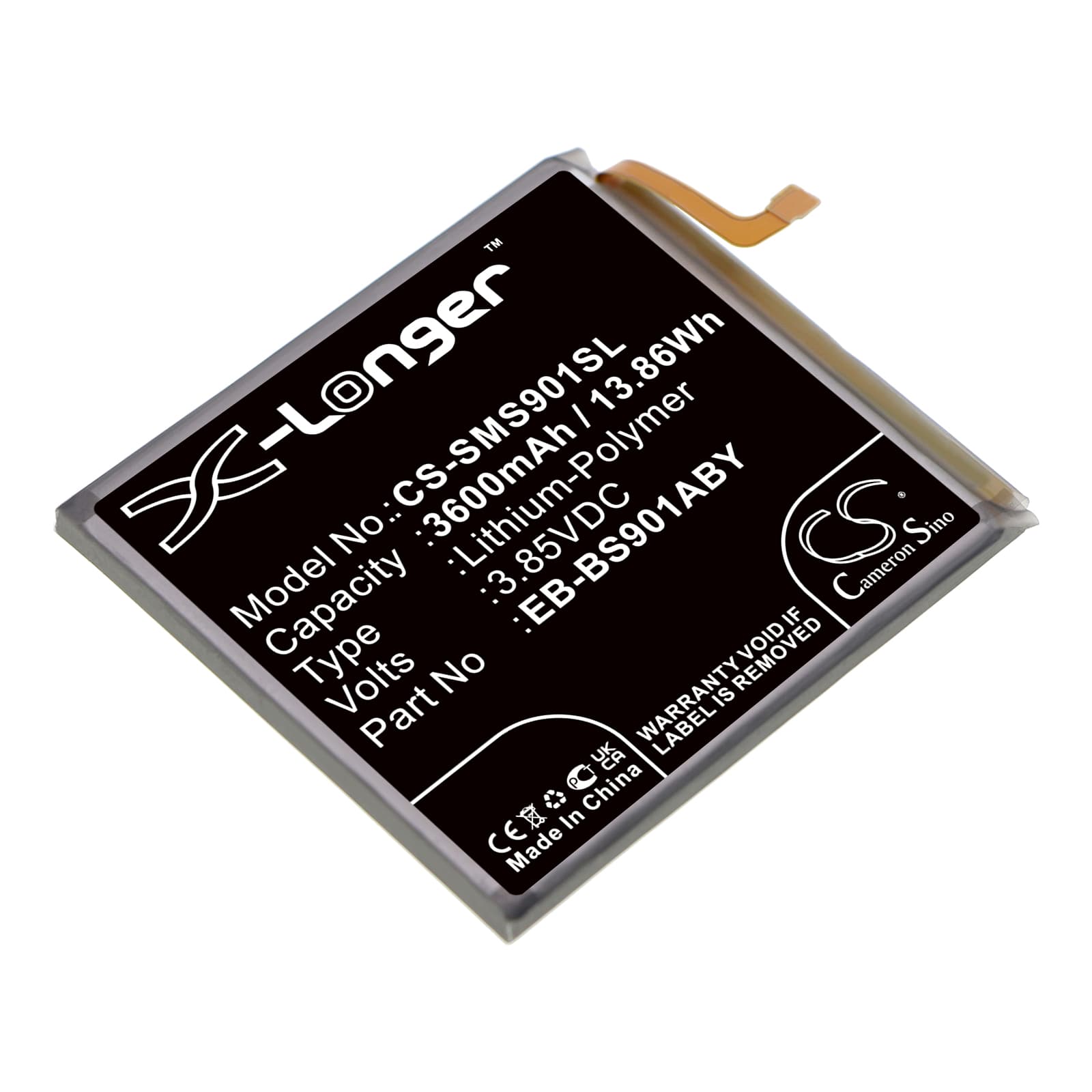 Replacement Battery for Samsung Galaxy S22 5G - CS-SMS901SL-1.jpg