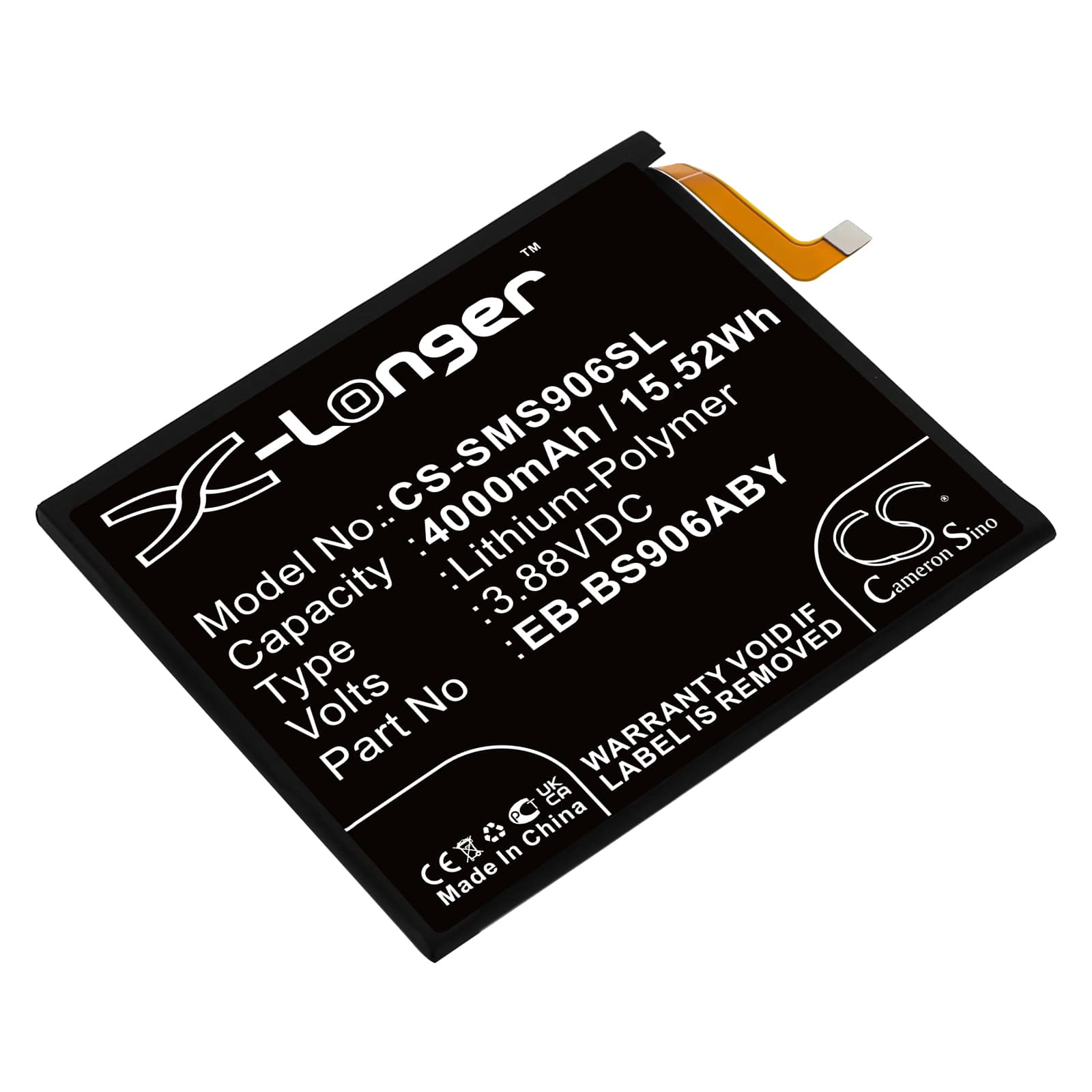 Replacement Battery for Samsung Galaxy S22 Plus 5G - CS-SMS906SL-1.jpg