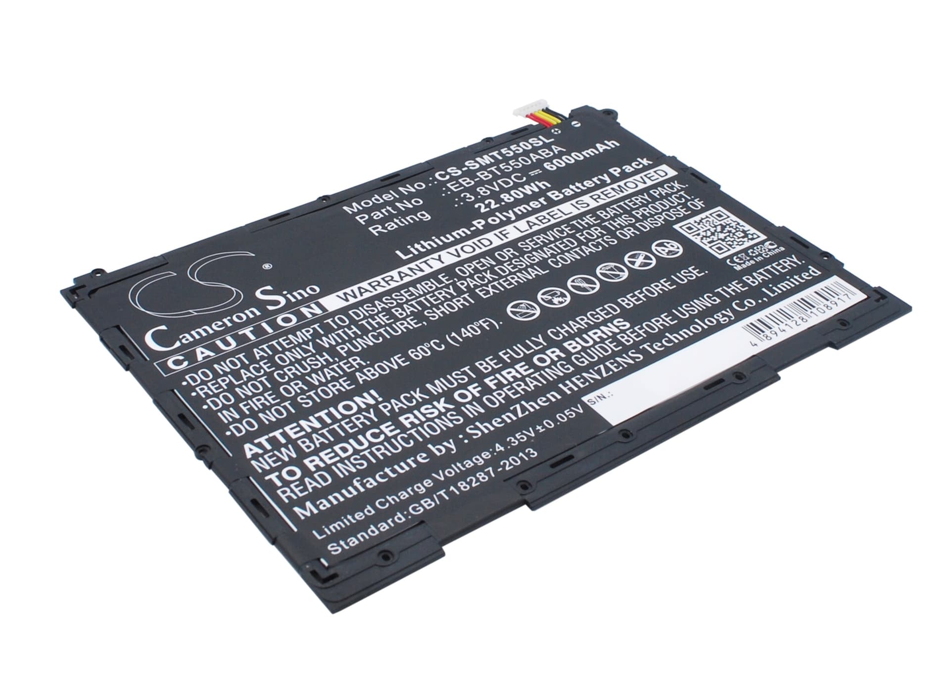 Replacement Battery for Samsung Galaxy Tab A 9.7 - CS-SMT550SL-1.jpg