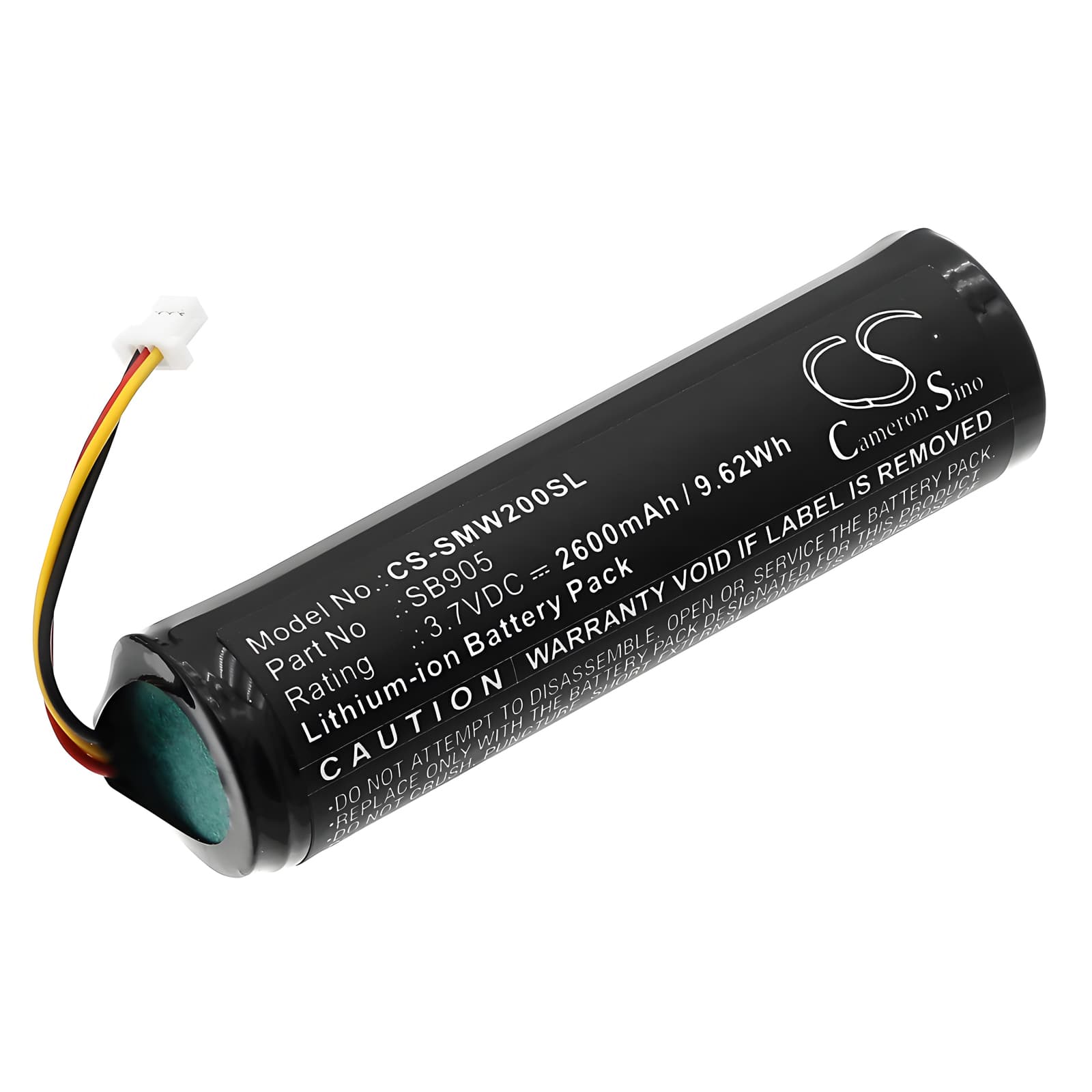 Replacement Battery for Shure MXW Handheld Transmitter - CS-SMW200SL-1.jpg