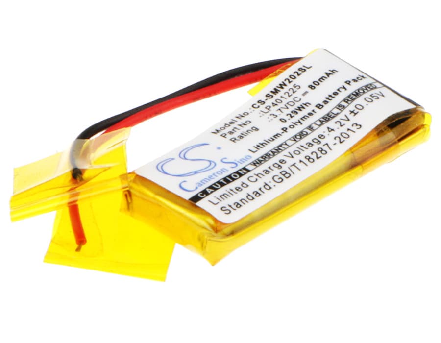 Replacement Battery for Sony NWZ-W202 - CS-SMW202SL-1.jpg