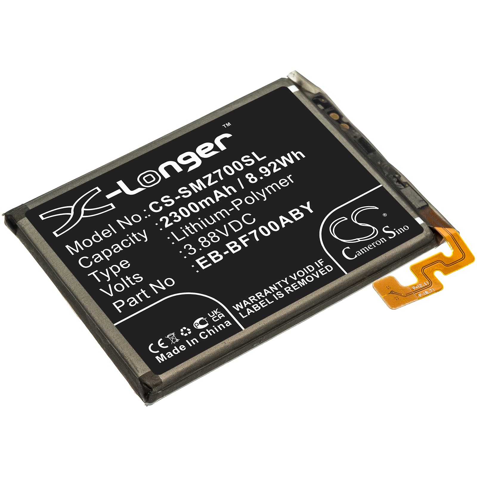 Replacement Battery for Samsung Galaxy Z Flip - CS-SMZ700SL-1.jpg