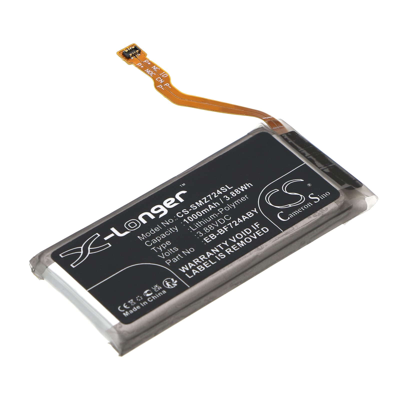 Replacement Battery for Samsung Galaxy Z Flip 4 - CS-SMZ724SL-1.jpg