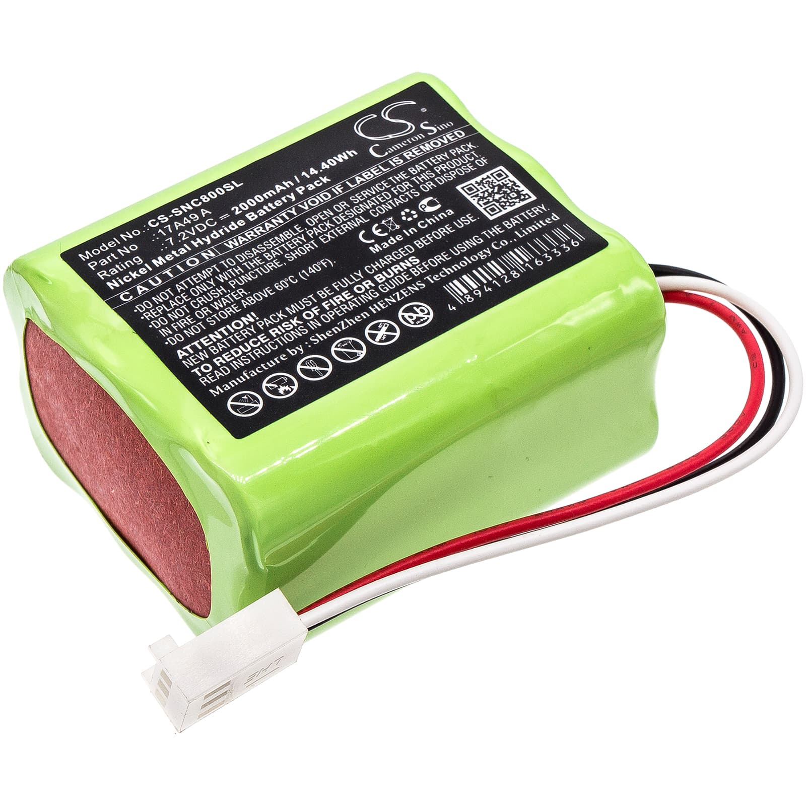 Replacement Battery for Sencore 17A49 A - CS-SNC800SL-1.jpg