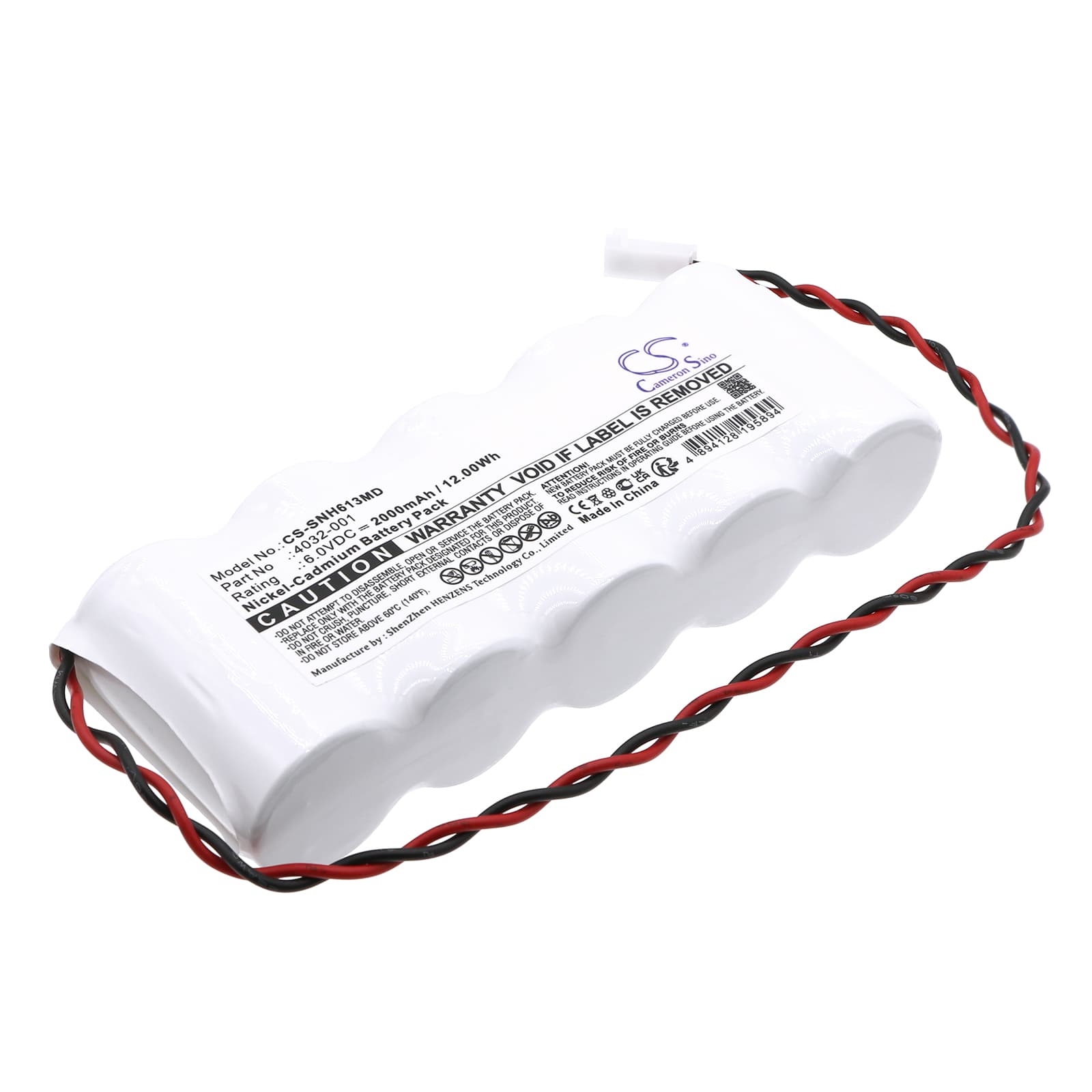Replacement Battery for Nonin 8600 - CS-SNH613MD-1.jpg