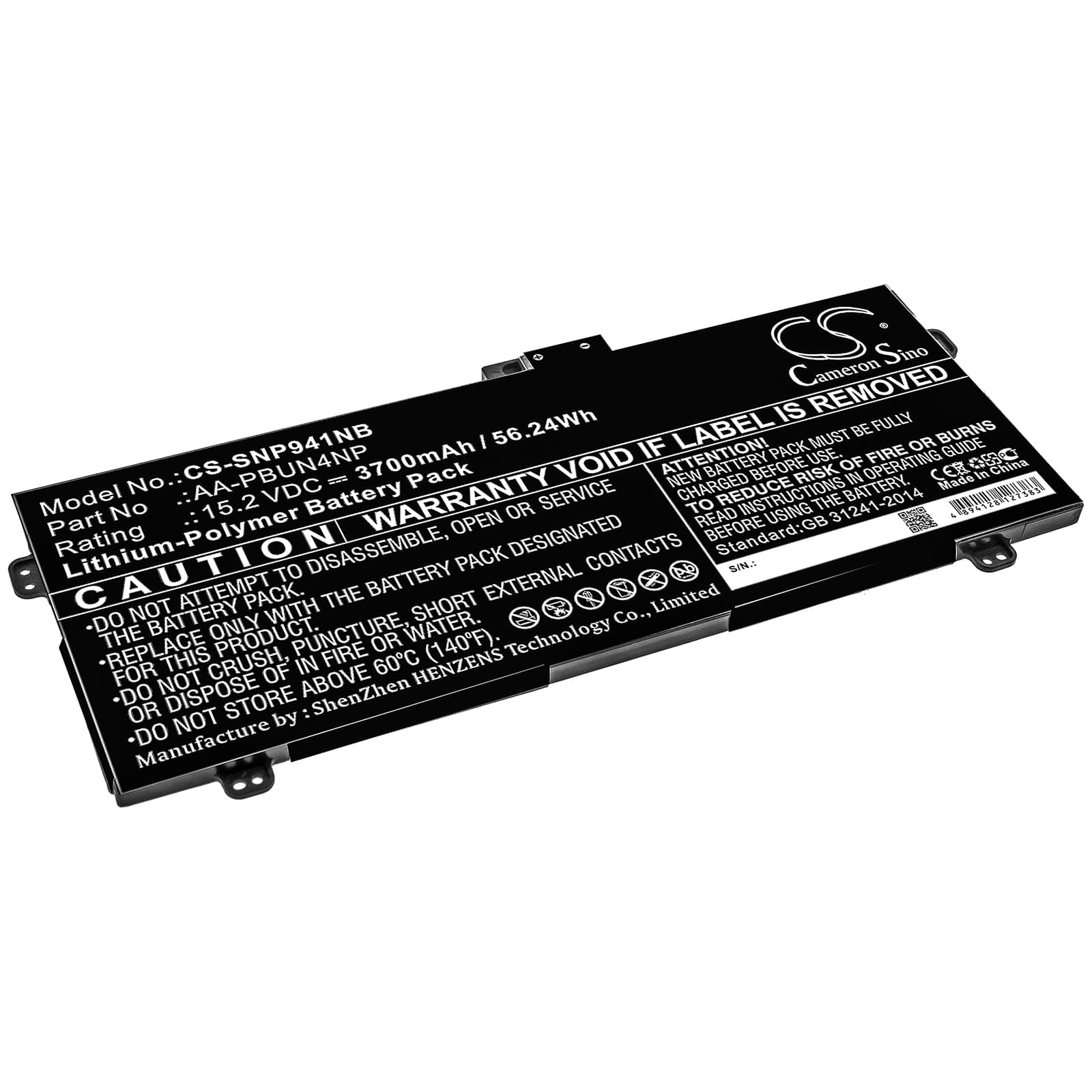 Replacement Battery for Samsung ATIV Book 9 Pro - CS-SNP941NB-1.jpg