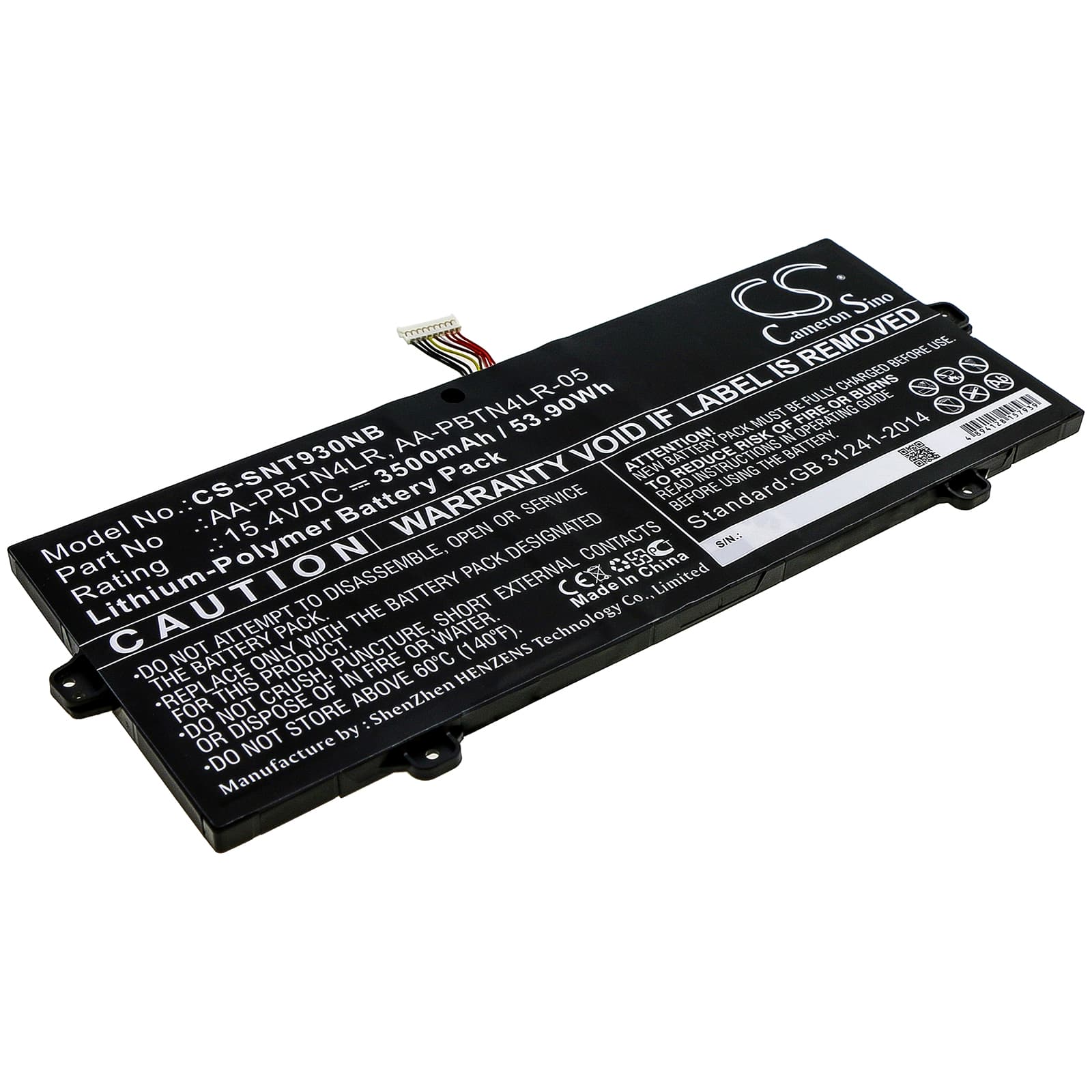 Replacement Battery for Samsung NT930SBE-X716 - CS-SNT930NB-1.jpg